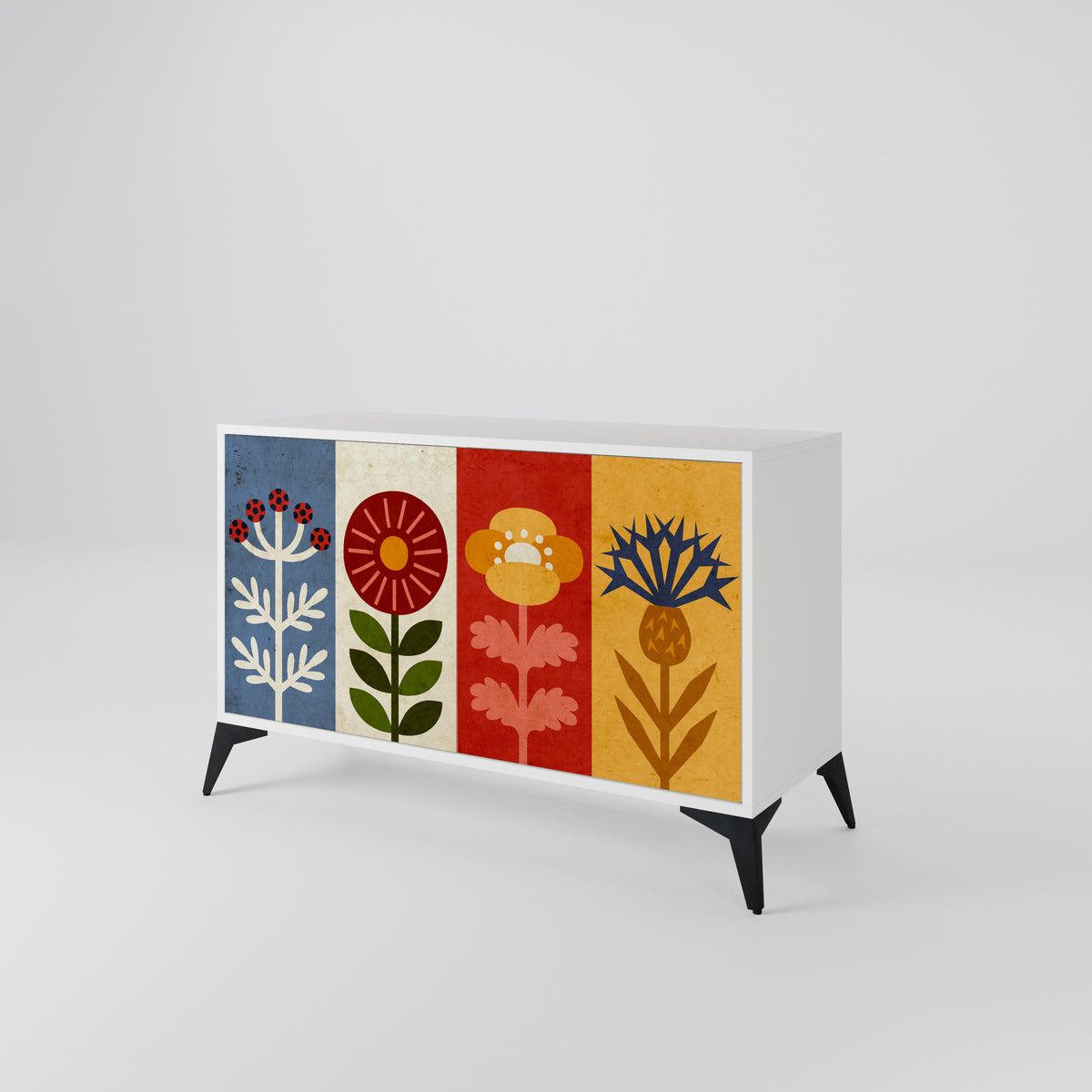 SCANDIC FLOWERET 2-Door Sideboard