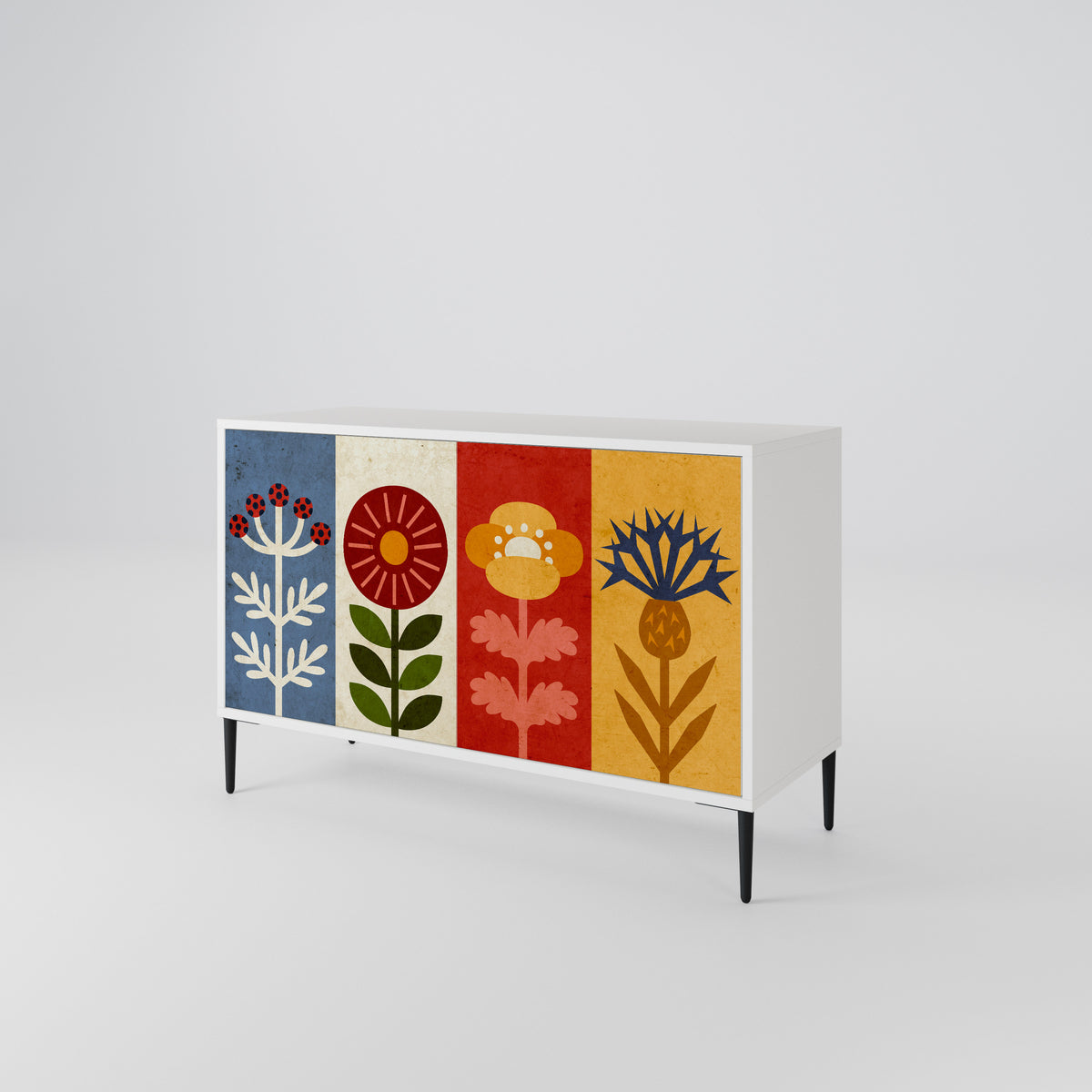 SCANDIC FLOWERET 2-Door Sideboard