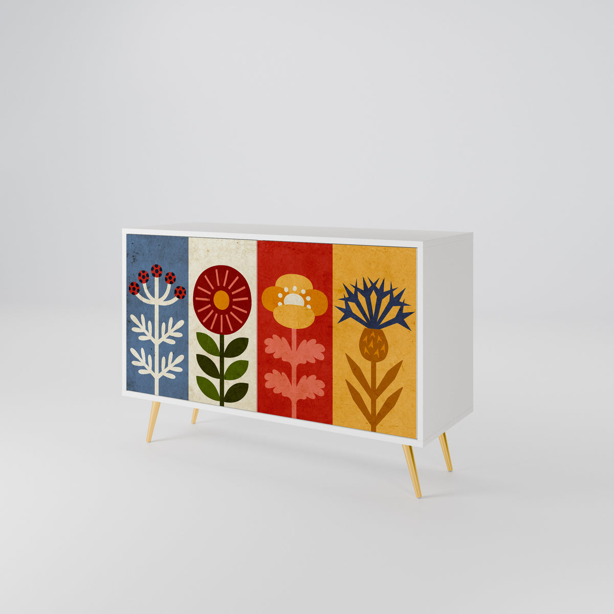 SCANDIC FLOWERET 2-Door Sideboard