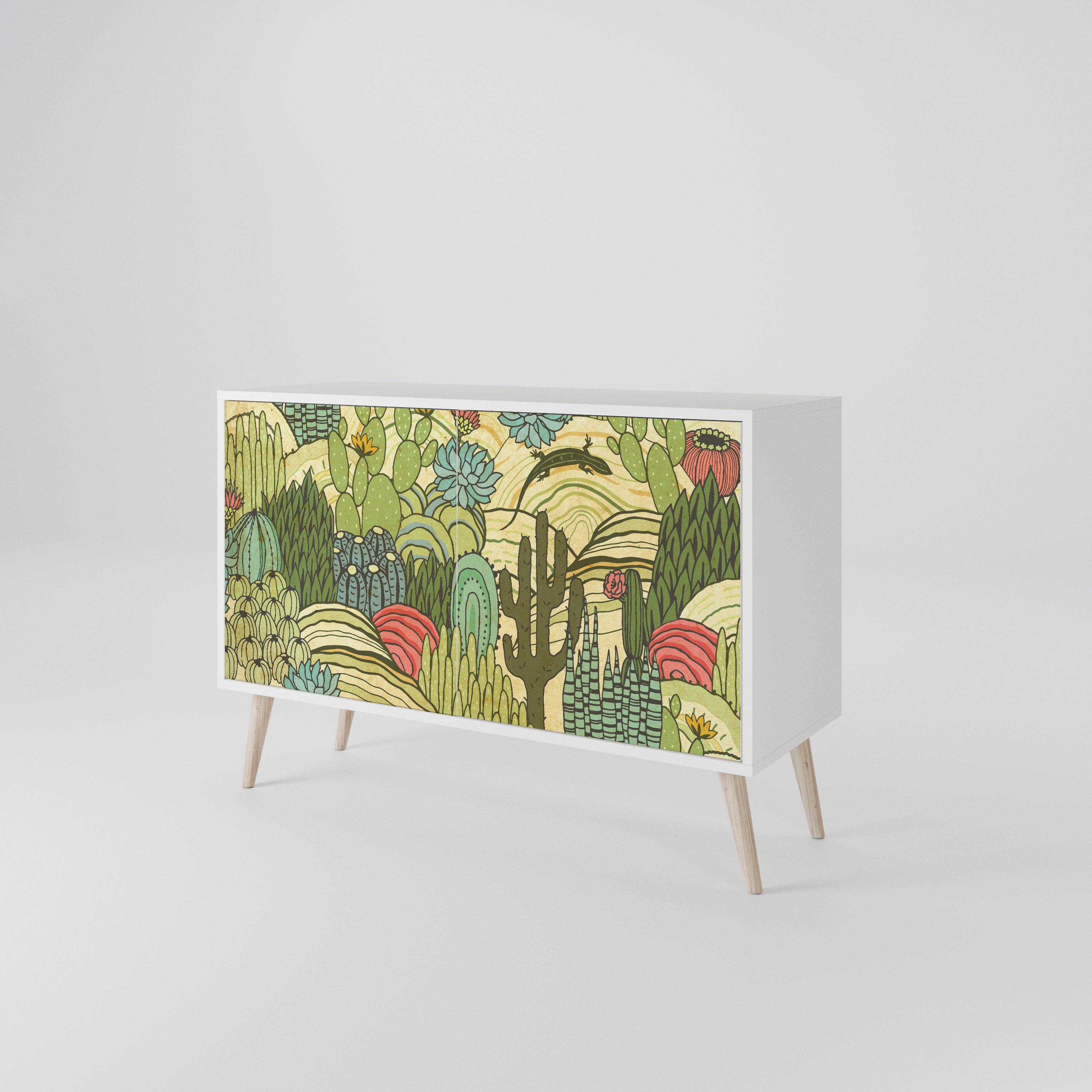SUCCULENTS KALEIDOSCOPE 2-Door Sideboard