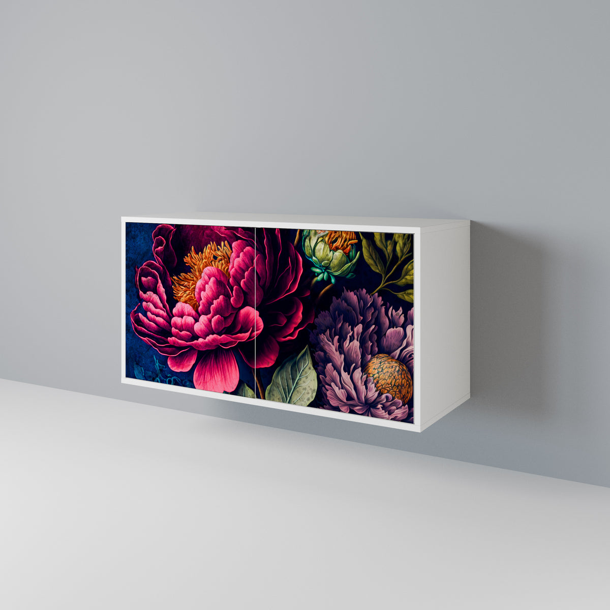 BLOOMING ELEGANCE Aparador de 2 Portas