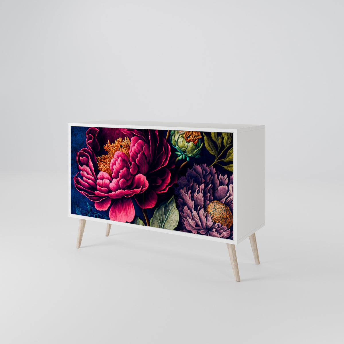 BLOOMING ELEGANCE Aparador de 2 Portas