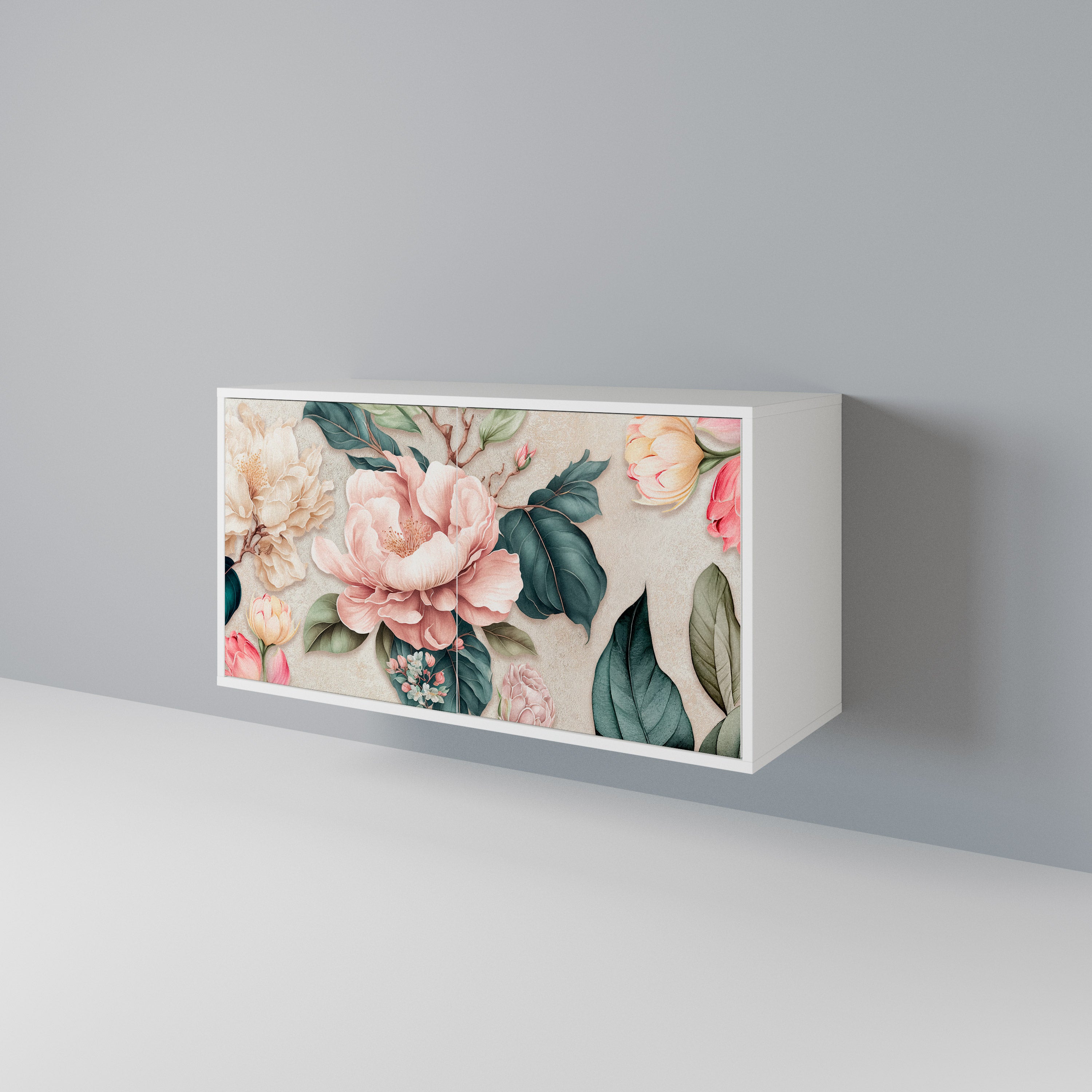 FLORAL GRACE Dvoudveřová komoda