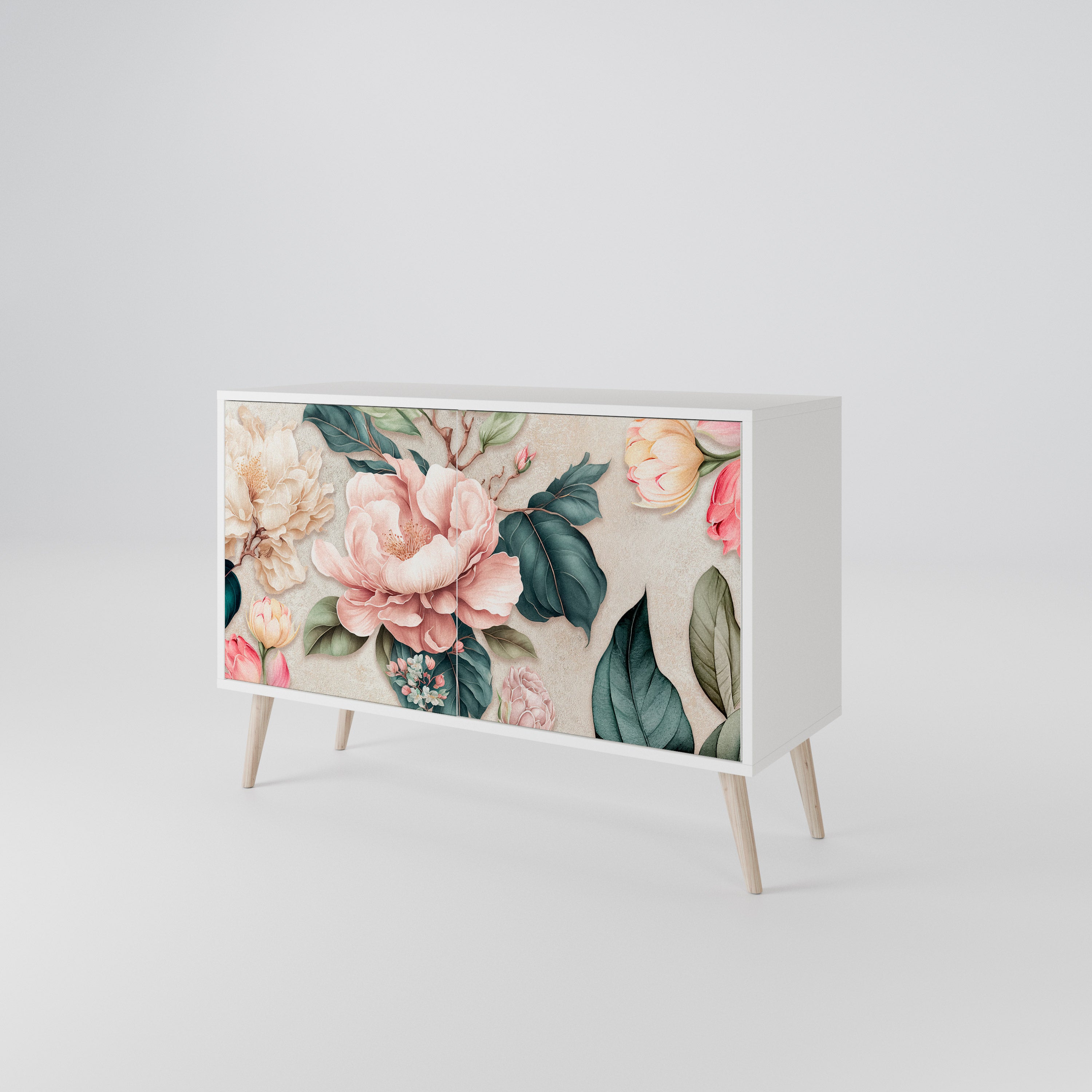 FLORAL GRACE Dvoudveřová komoda