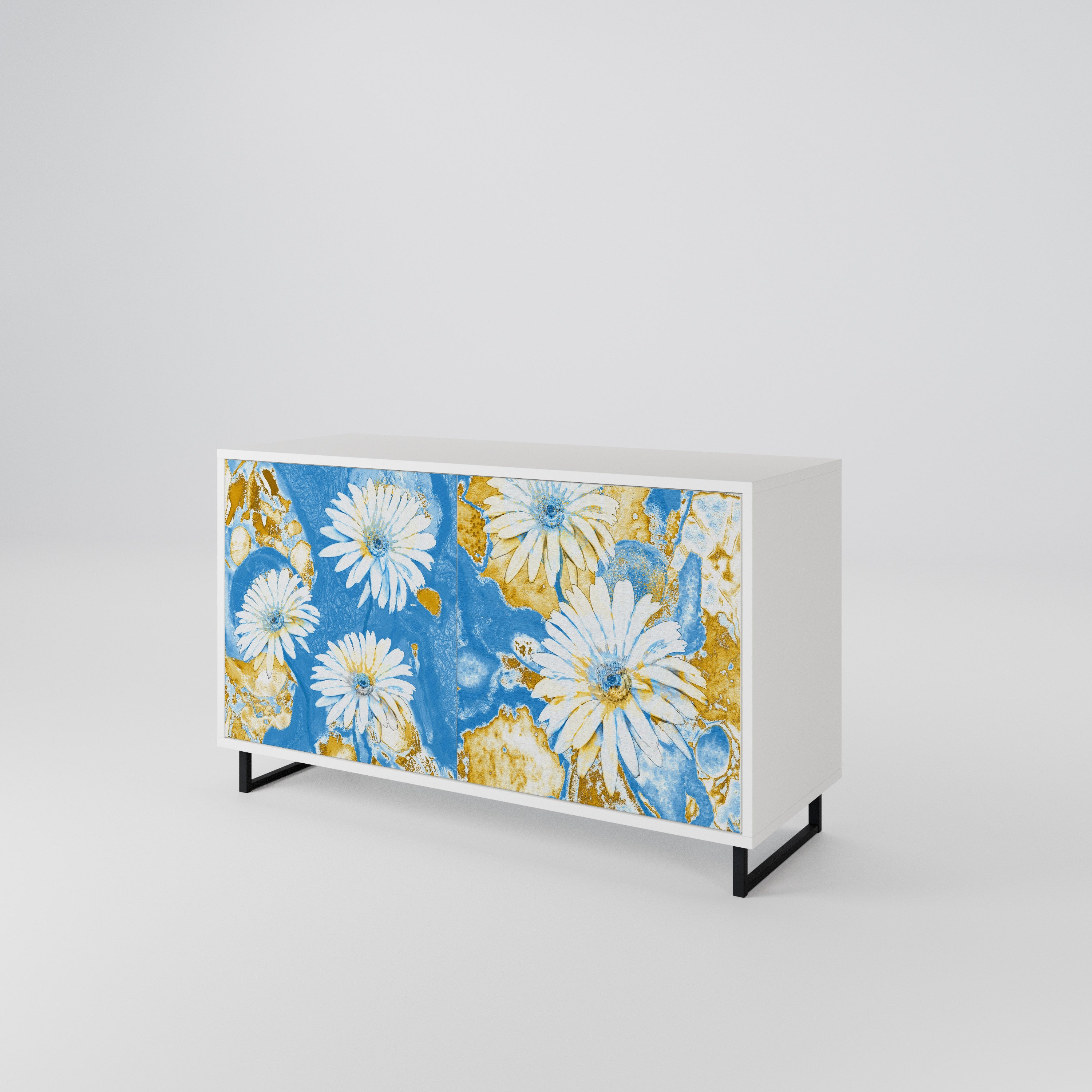 DAISY LUXE Dvoudveřová komoda