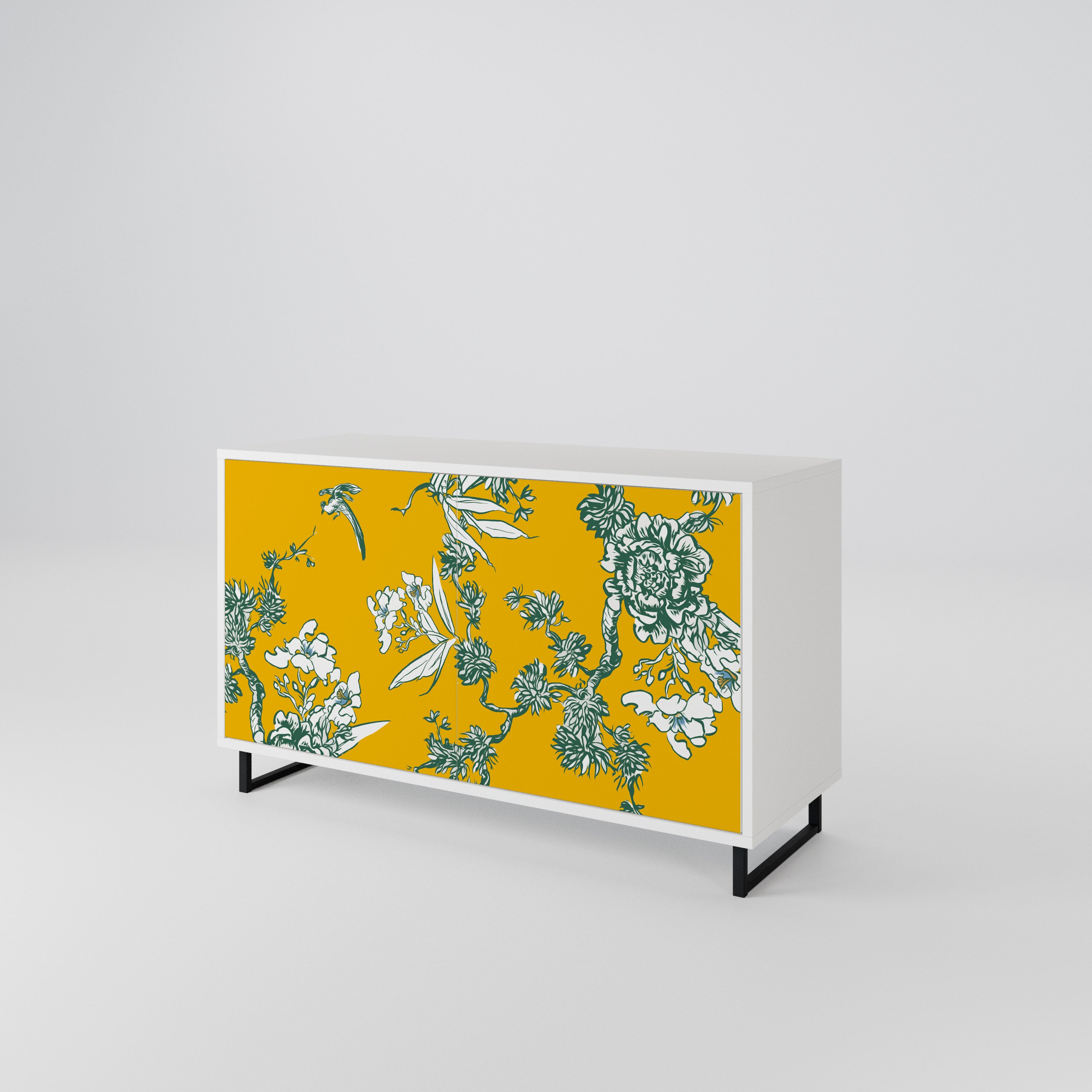YELLOW CHINOISERIE Dvoudveřová komoda