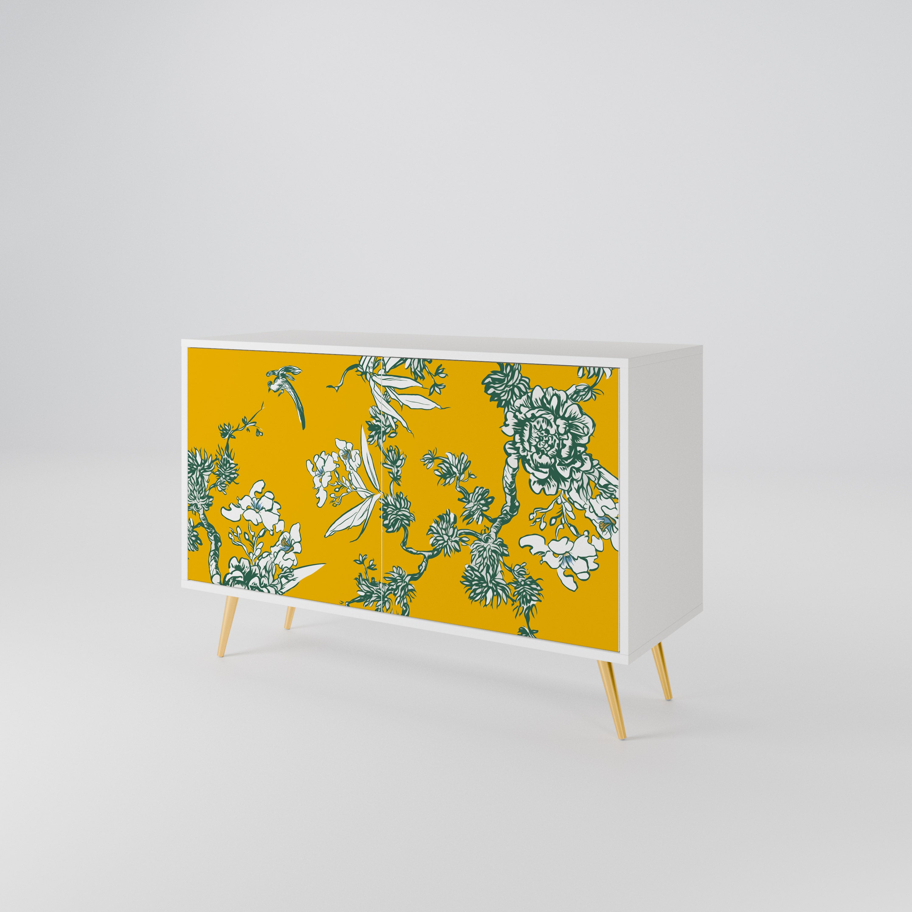 YELLOW CHINOISERIE Dvoudveřová komoda