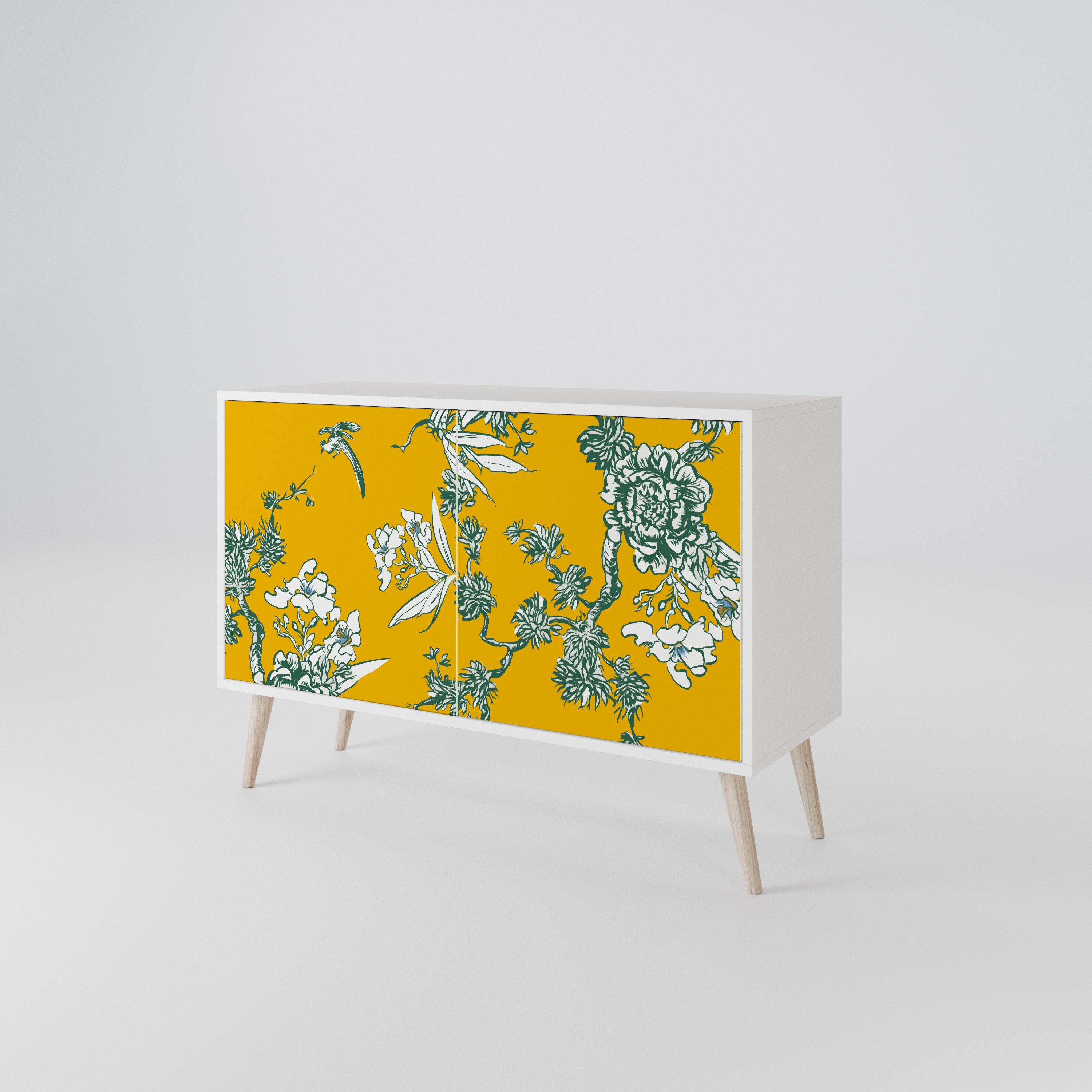 YELLOW CHINOISERIE Dvoudveřová komoda