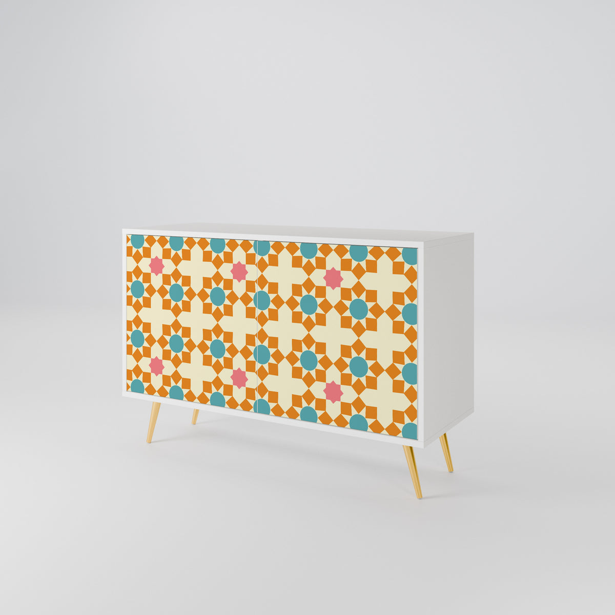 FLORAL DECOR Μπουφές 2-θυρών