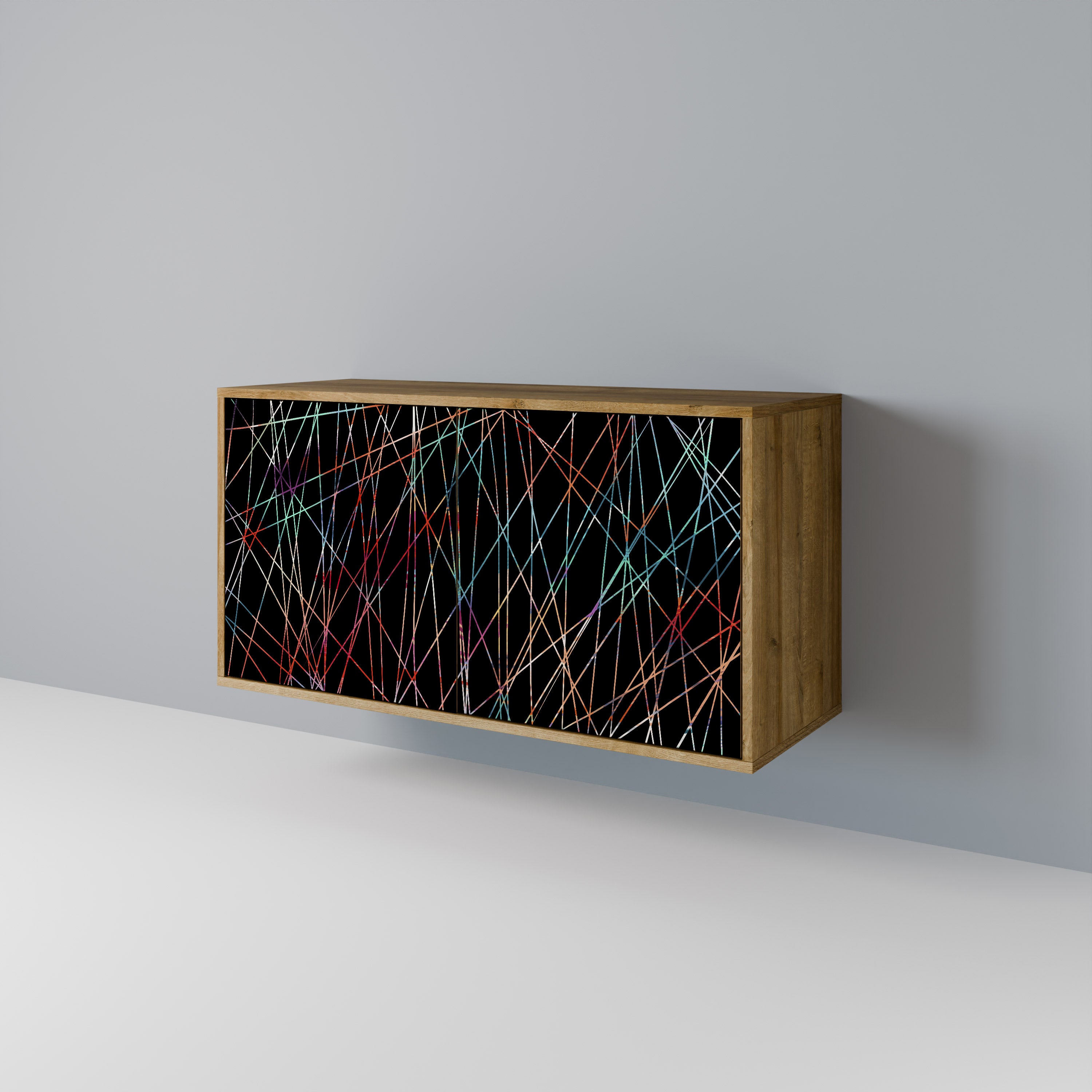 LUMINOUS SNARE Skänk med två dörrar