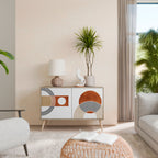 CIRCLE RHYTM Skänk med två dörrar