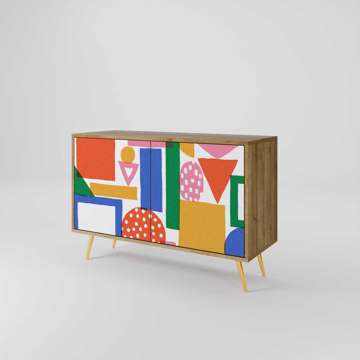 GEOMETRIC GLIMMER 2-türiges Sideboard