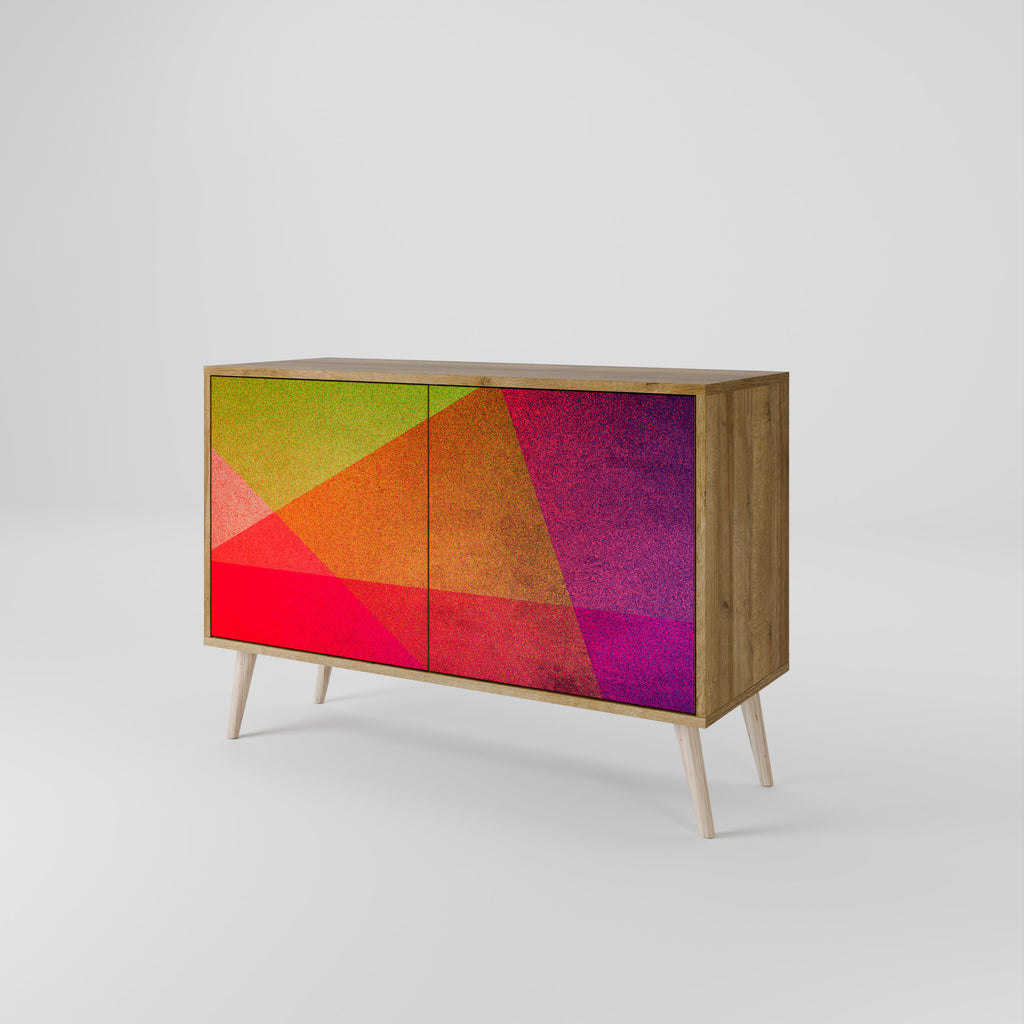 VIVID GEOMETRY 2-Door Sideboard