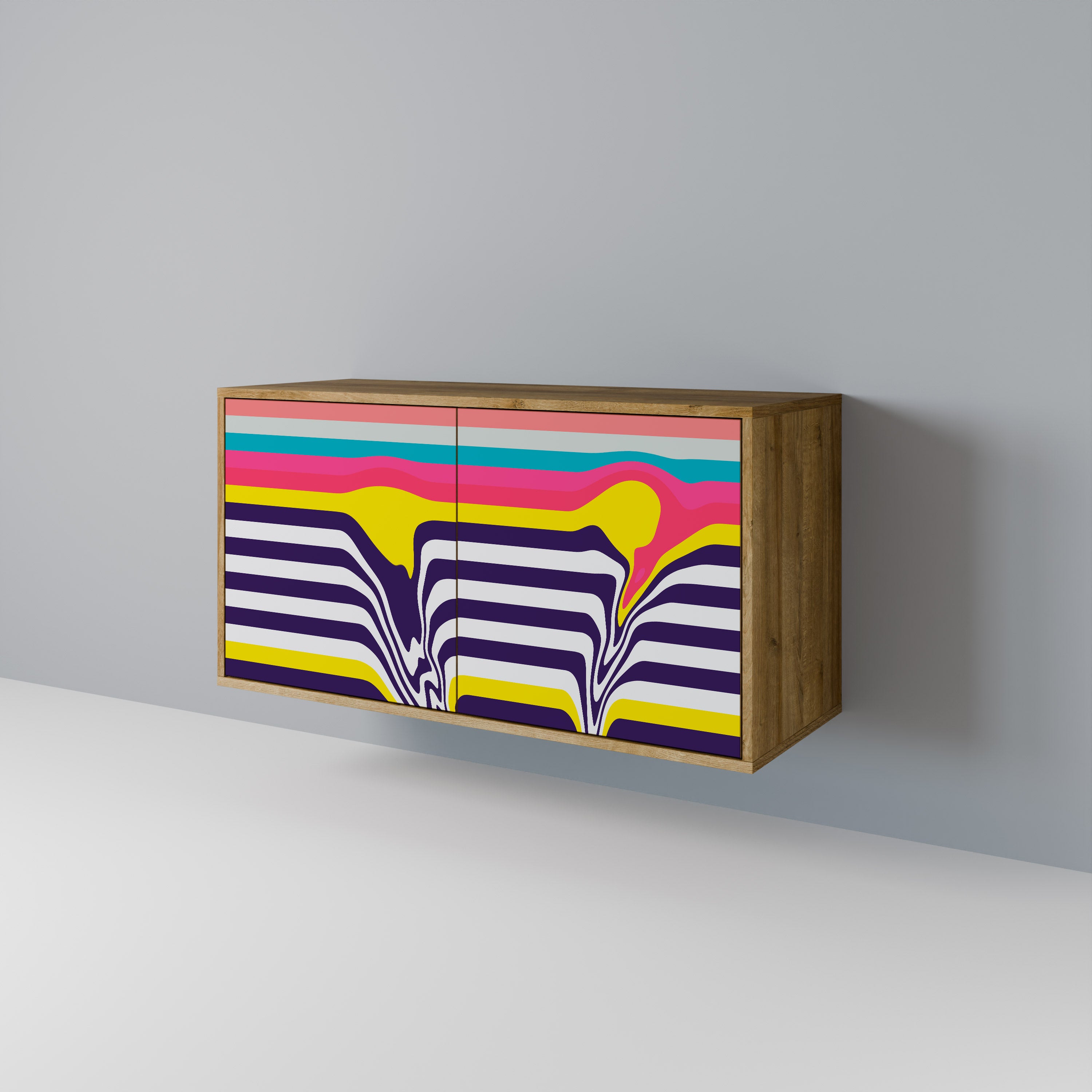 TONE COLLAPSE Skänk med två dörrar