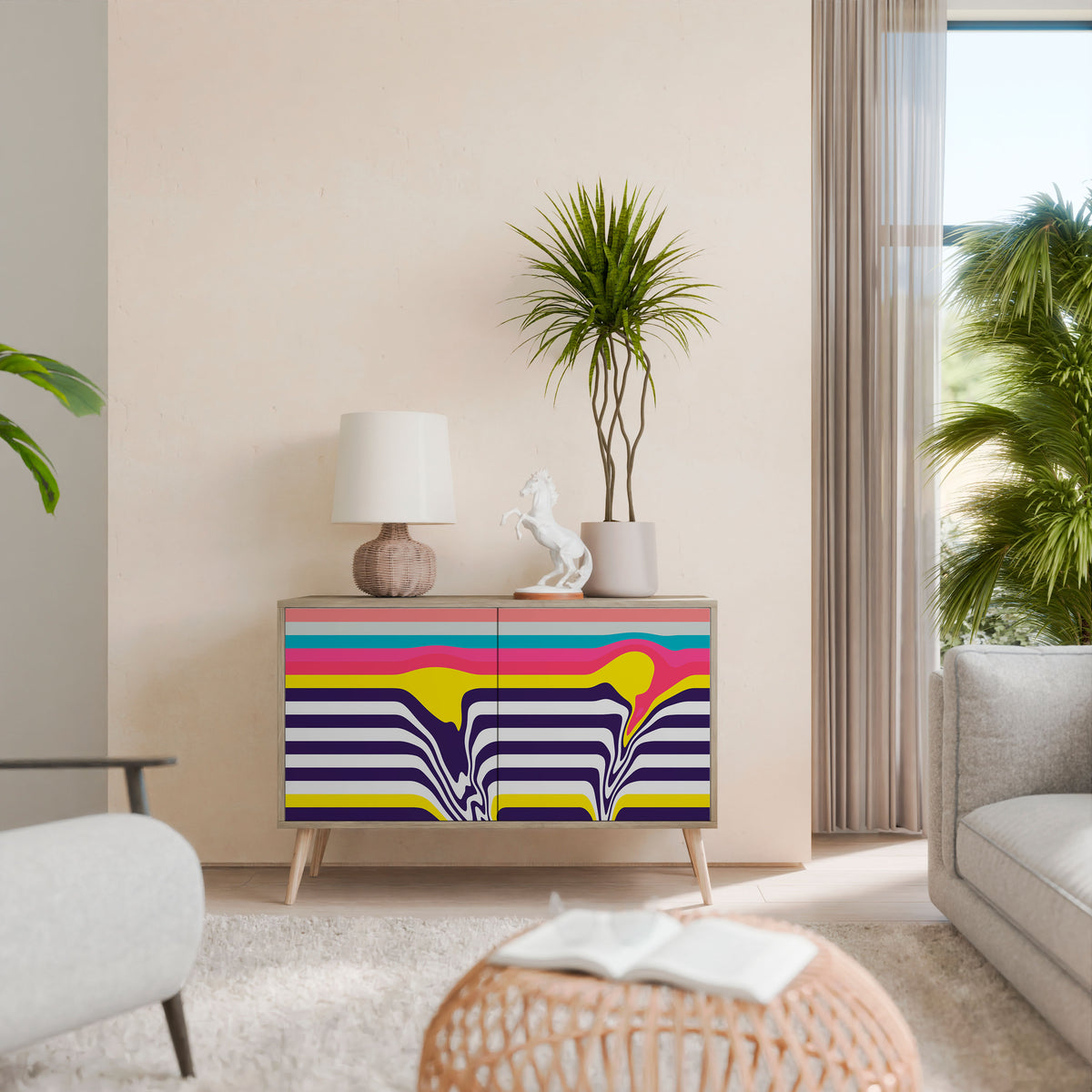 TONE COLLAPSE 2-Door Sideboard