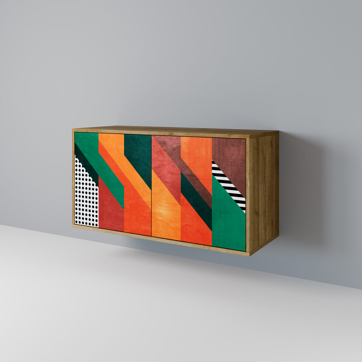 MAKESHIFT ARTISTRY 2-türiges Sideboard