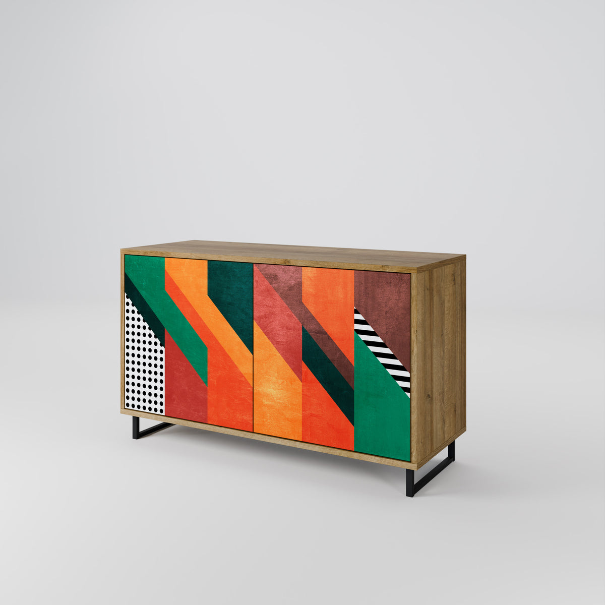MAKESHIFT ARTISTRY 2-türiges Sideboard