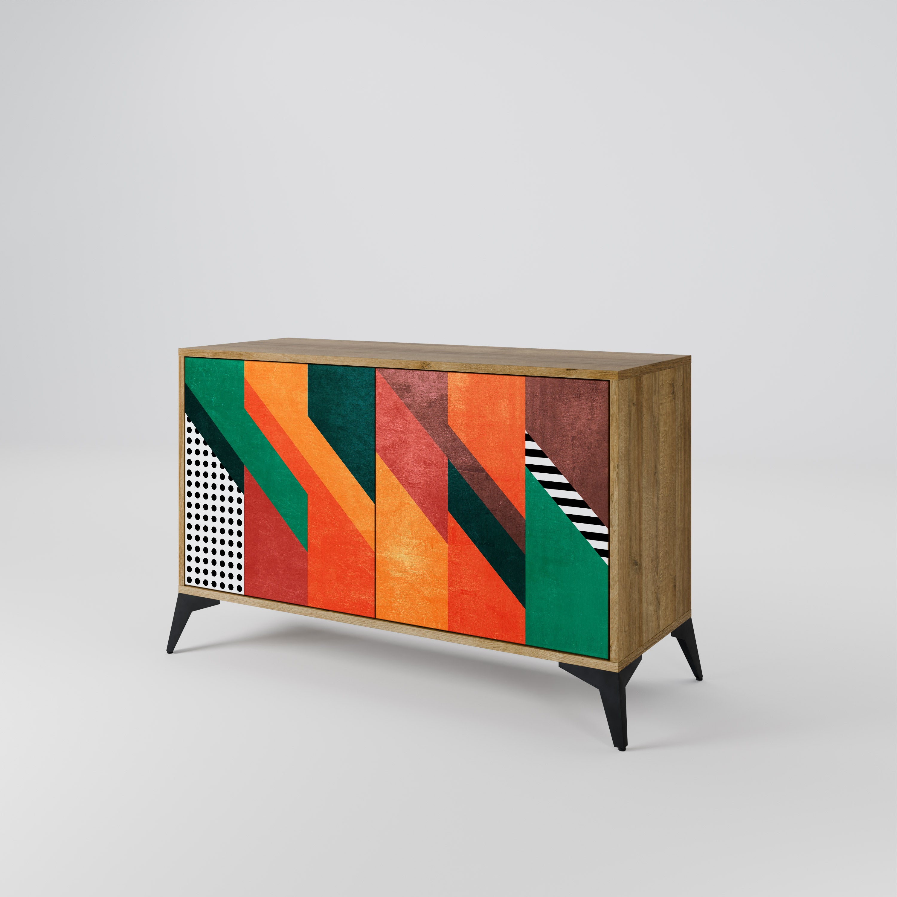 MAKESHIFT ARTISTRY 2-Door Sideboard
