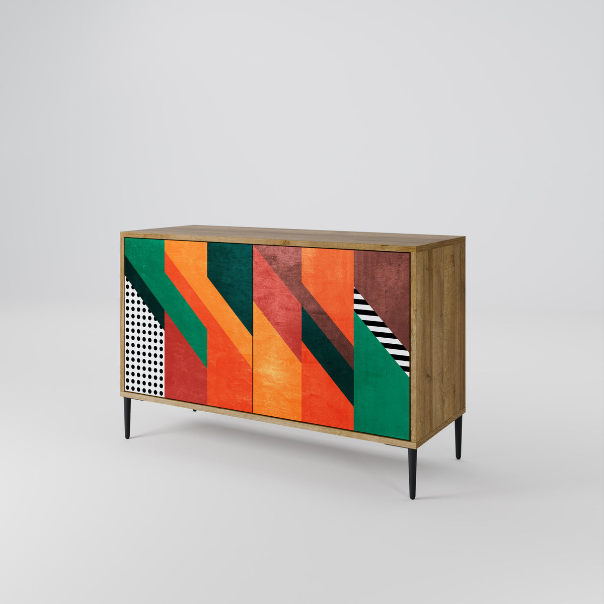MAKESHIFT ARTISTRY 2-türiges Sideboard