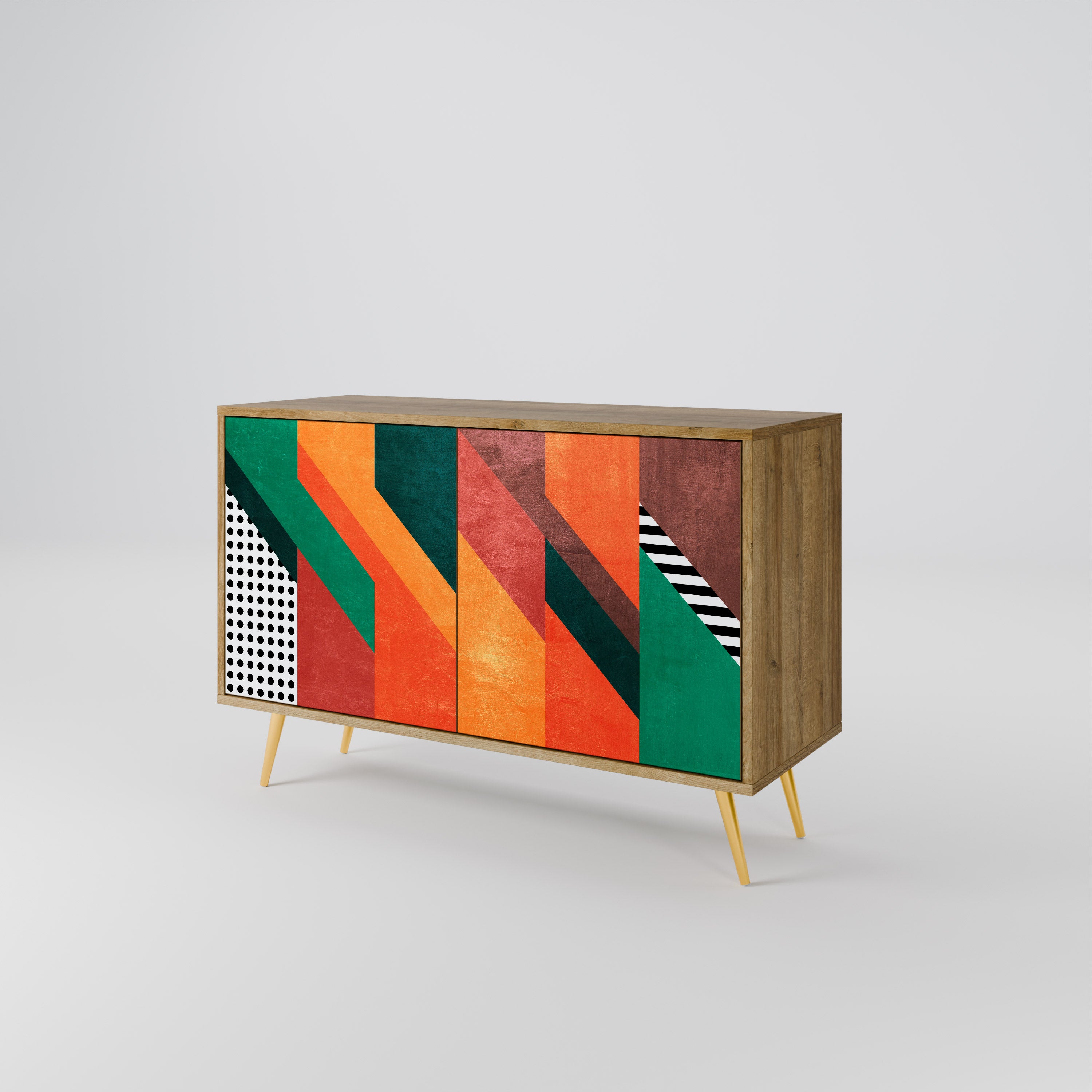 MAKESHIFT ARTISTRY 2-Door Sideboard