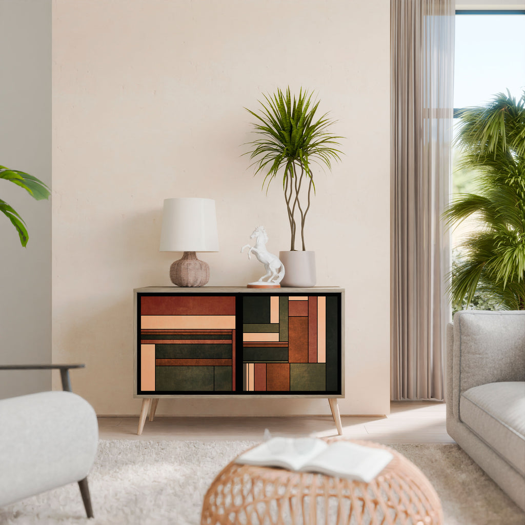 FIGURES OF NATURE Skänk med två dörrar