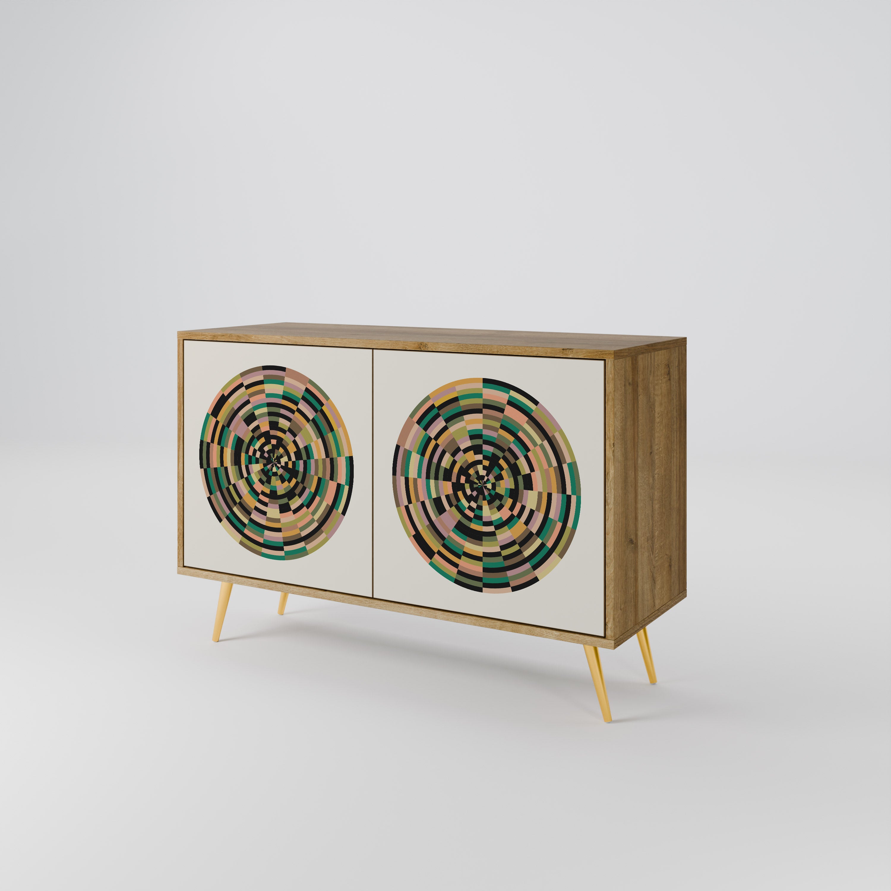 GREEN CIRCLES 2-türiges Sideboard