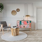 GOSSAMER ECHOES Skänk med två dörrar