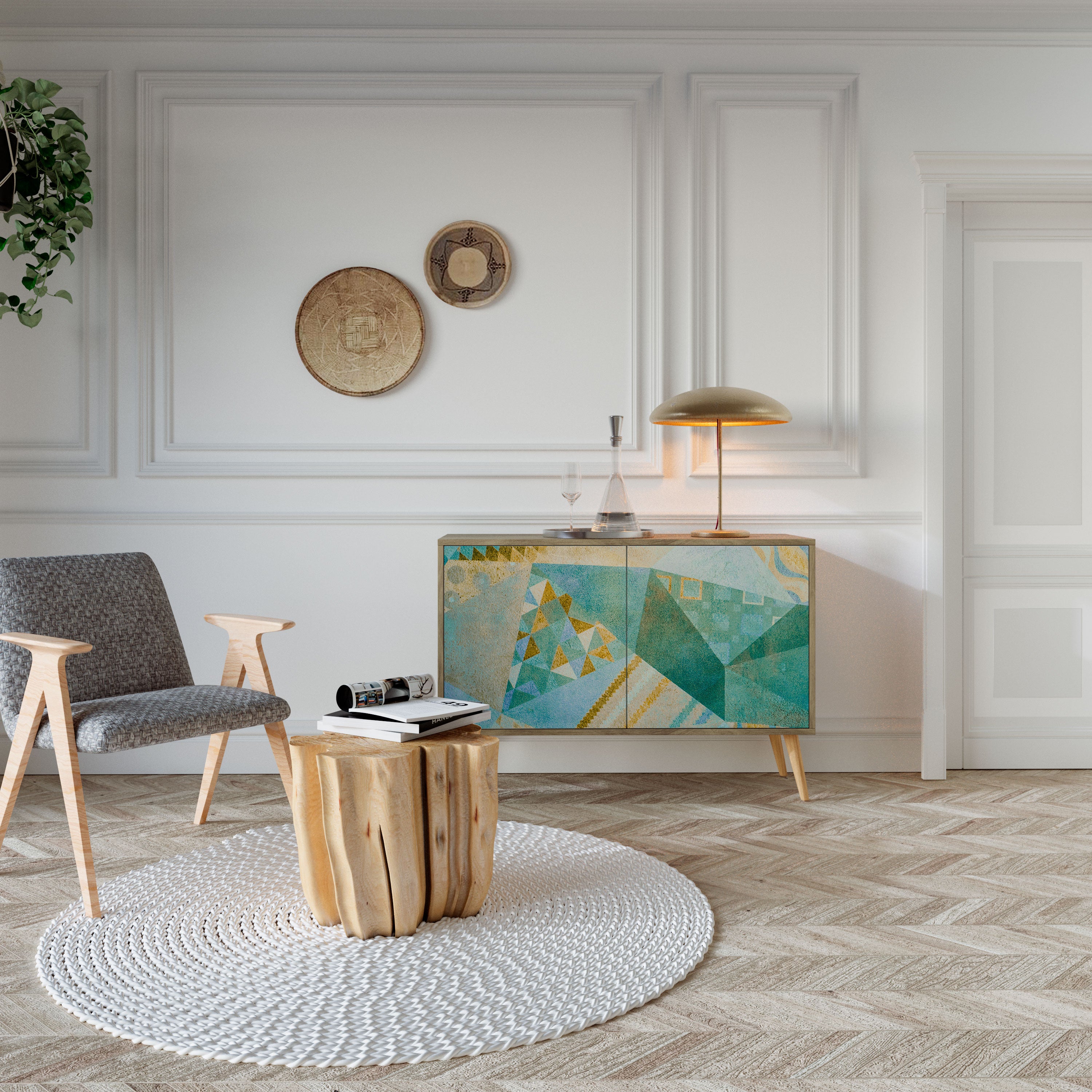 SPECTRUM SPLENDOR 2-türiges Sideboard