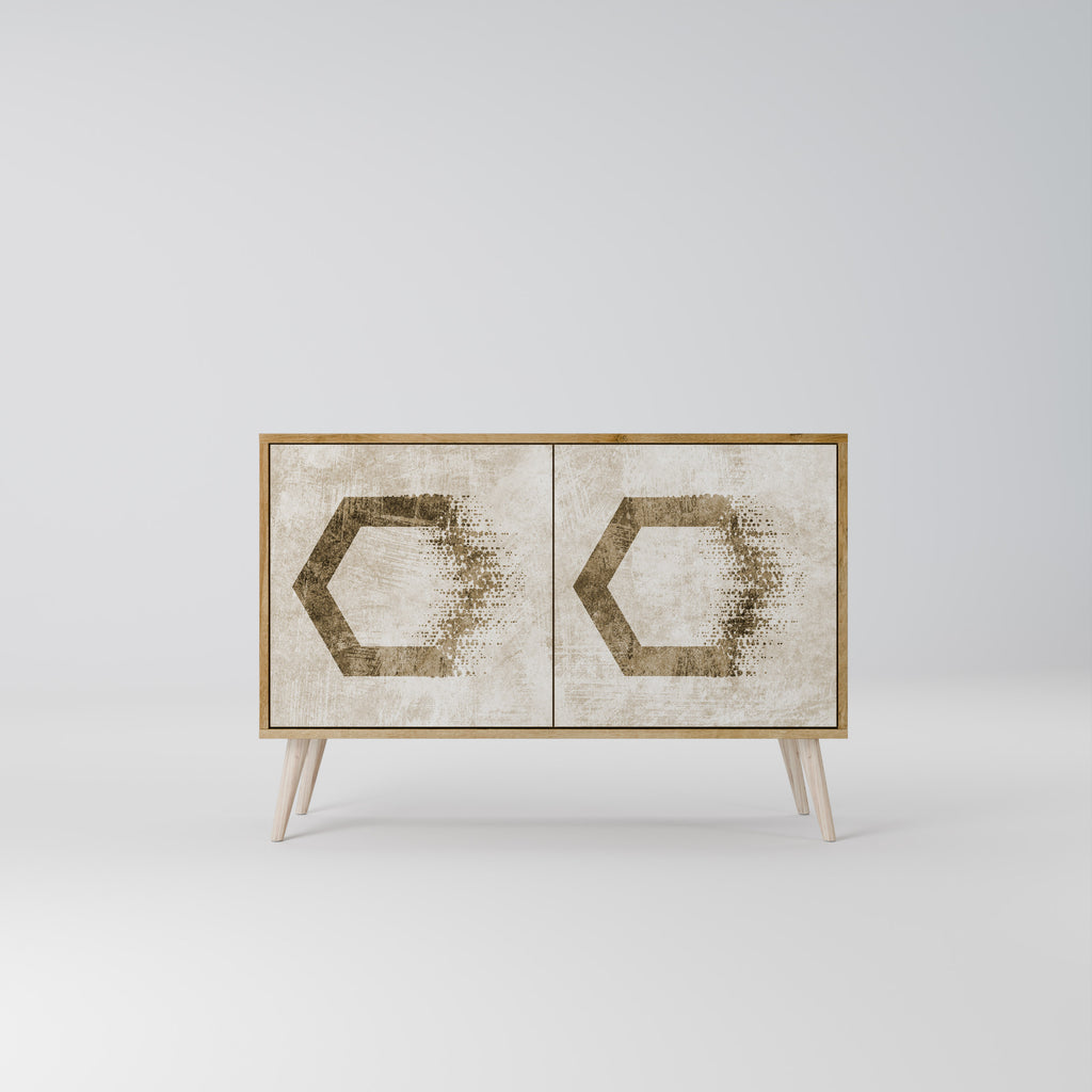 HEXAGONAL SHAPES 2-türiges Sideboard