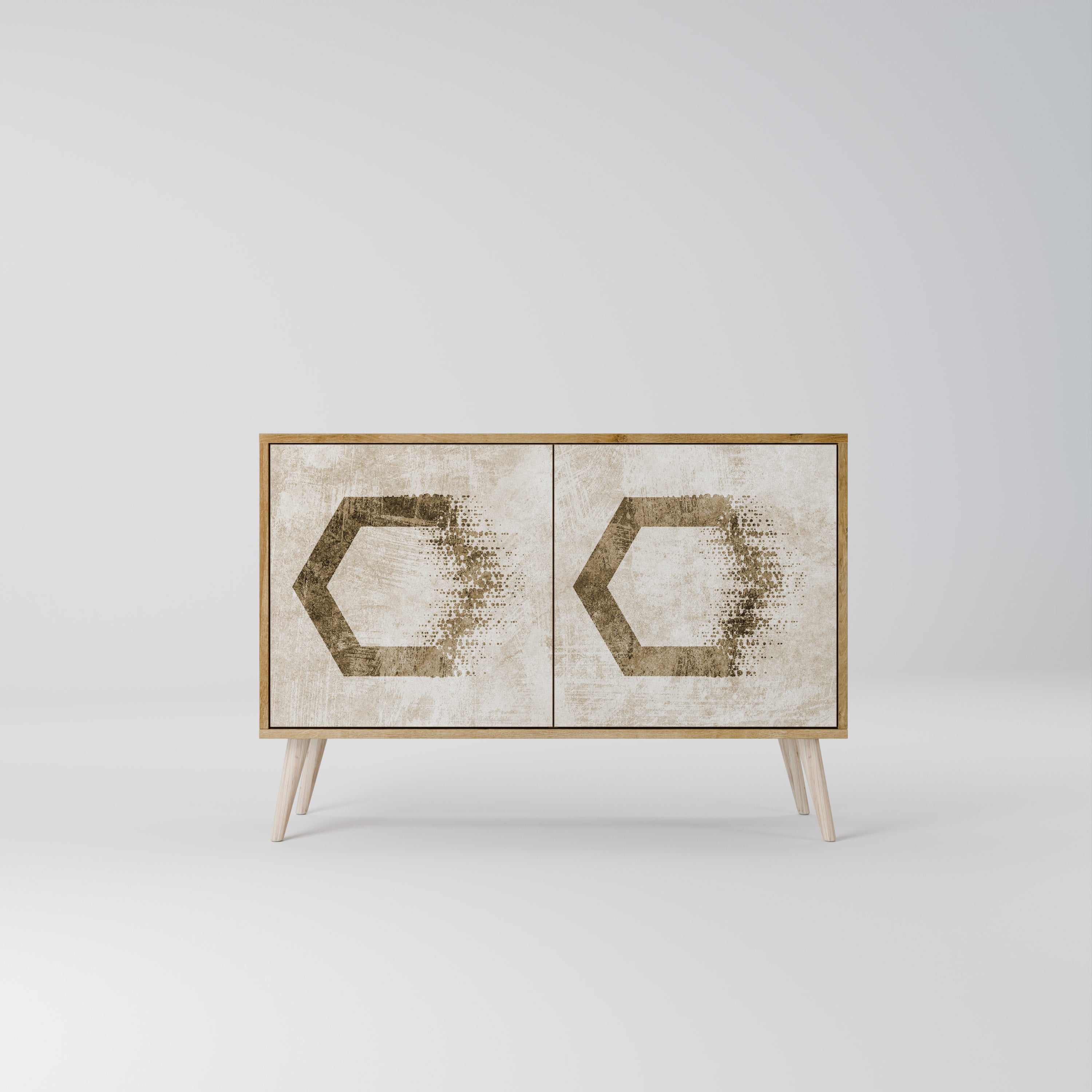 HEXAGONAL SHAPES 2-türiges Sideboard
