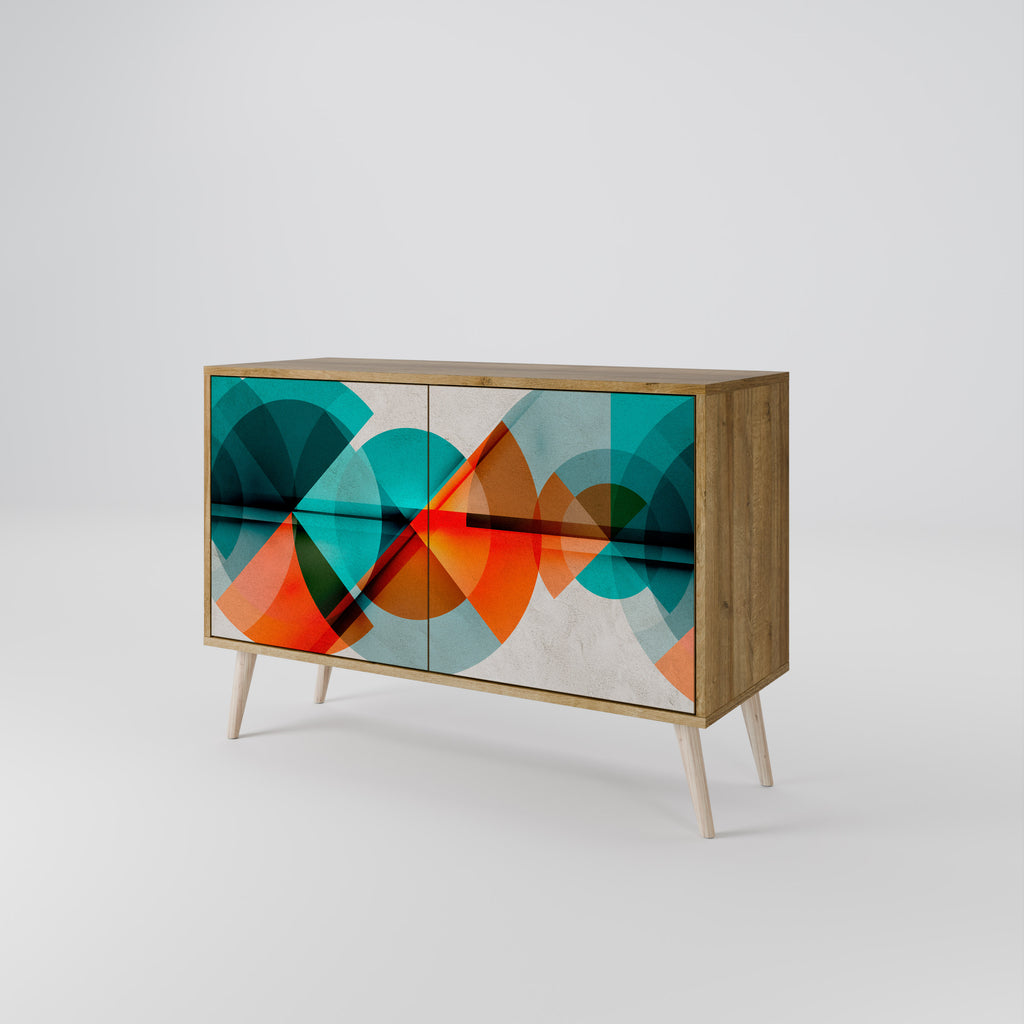 CIRCULAR RHAPSODY 2-Door Sideboard