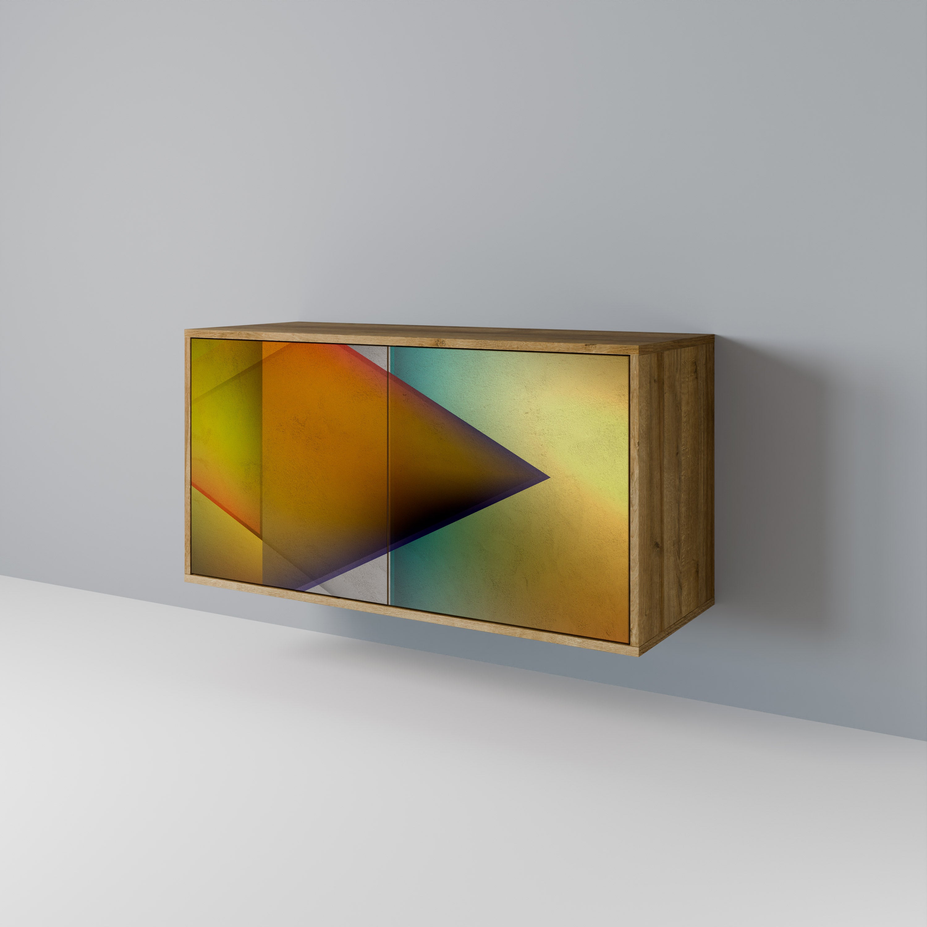 PIERCING SHARPNESS Skänk med två dörrar