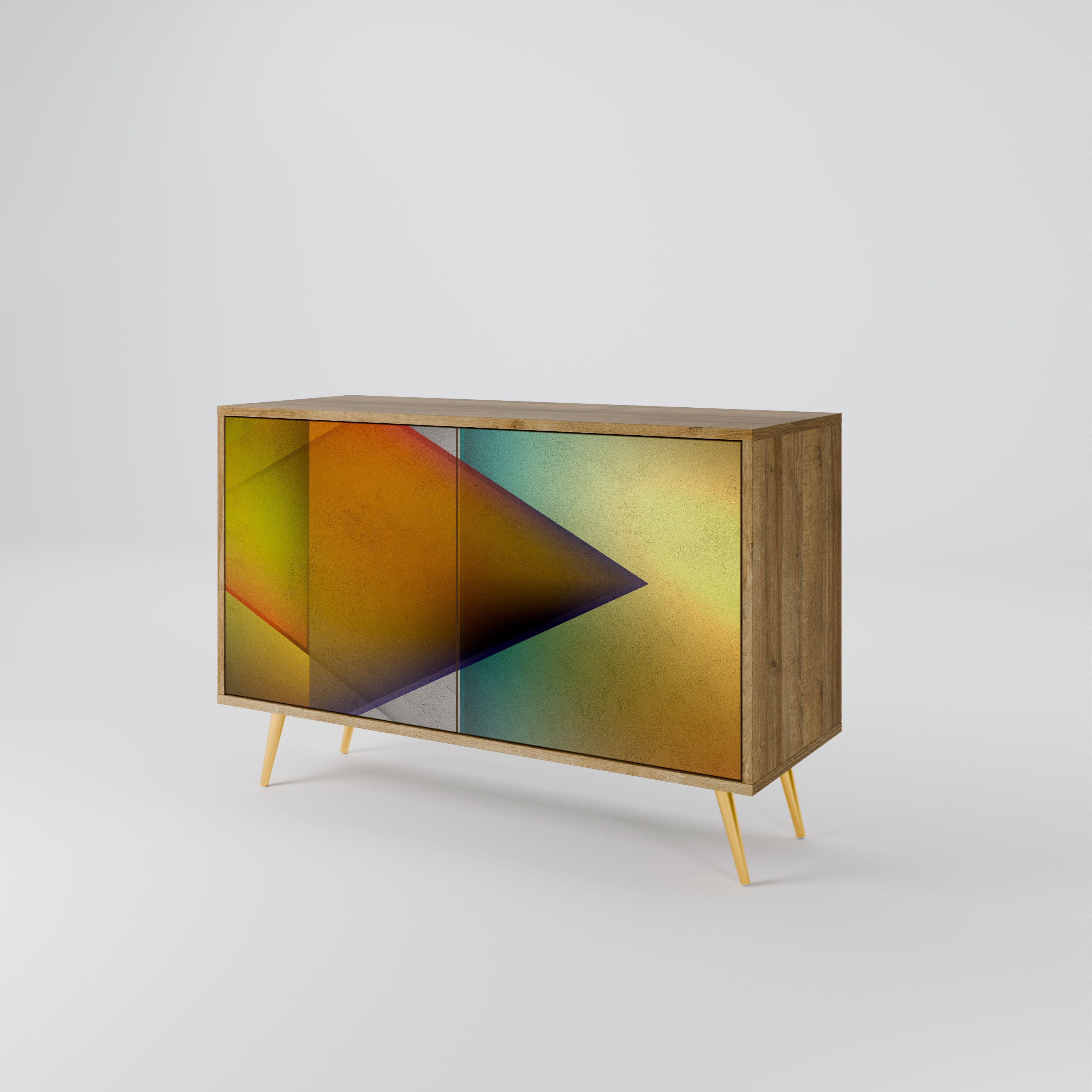 PIERCING SHARPNESS Skänk med två dörrar