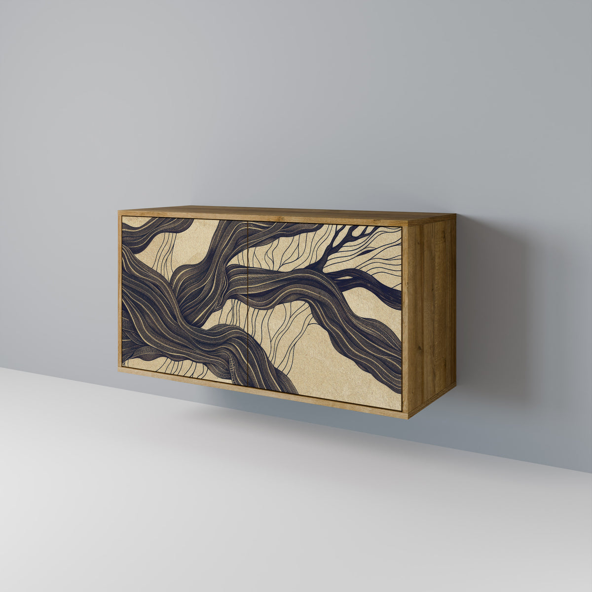 UNIFIED FRAGMENTS 2-türiges Sideboard