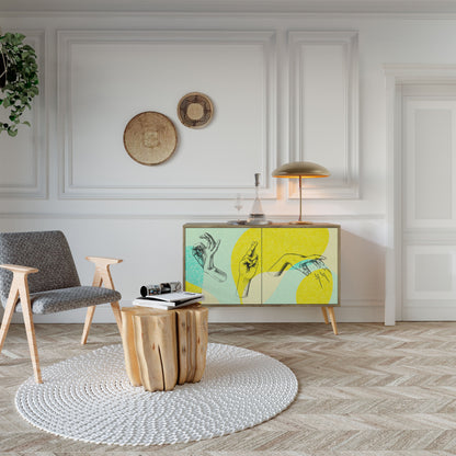 BODY LANGUAGE 2-Door Sideboard in Oak Effect