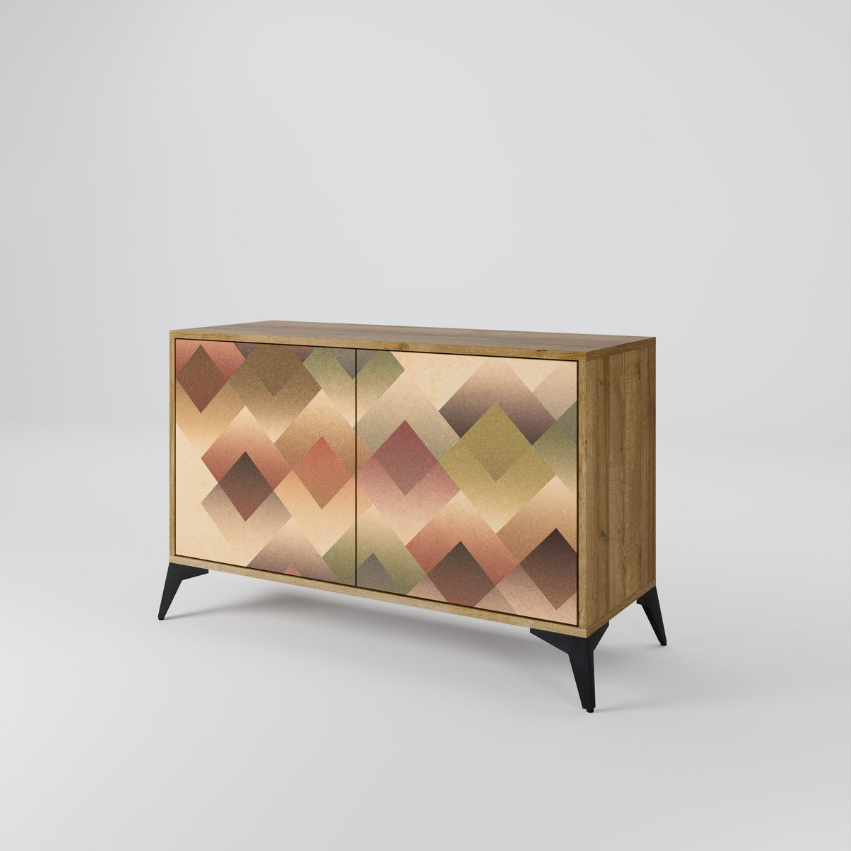 GEOMETRIC FUSION Aparador de 2 Puertas