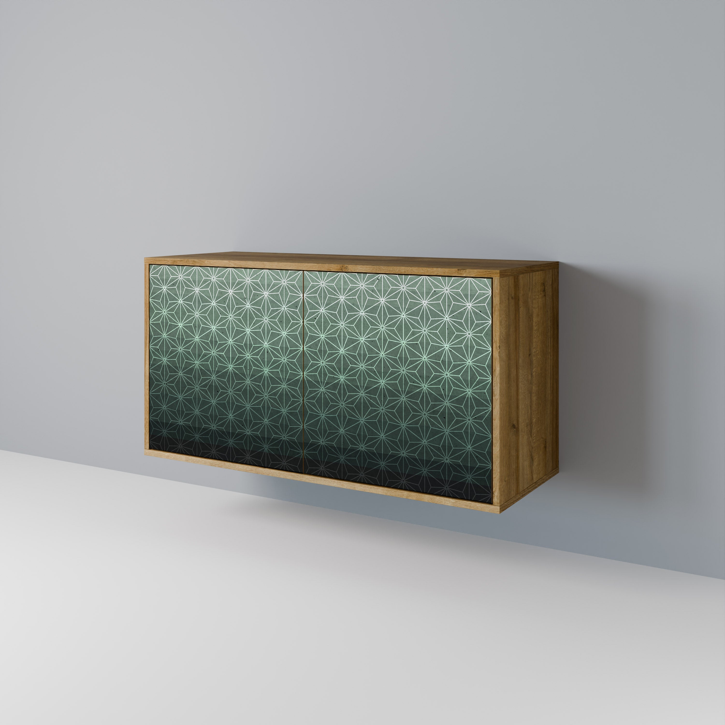 ORNAMENTAL GLIMMER Skänk med två dörrar