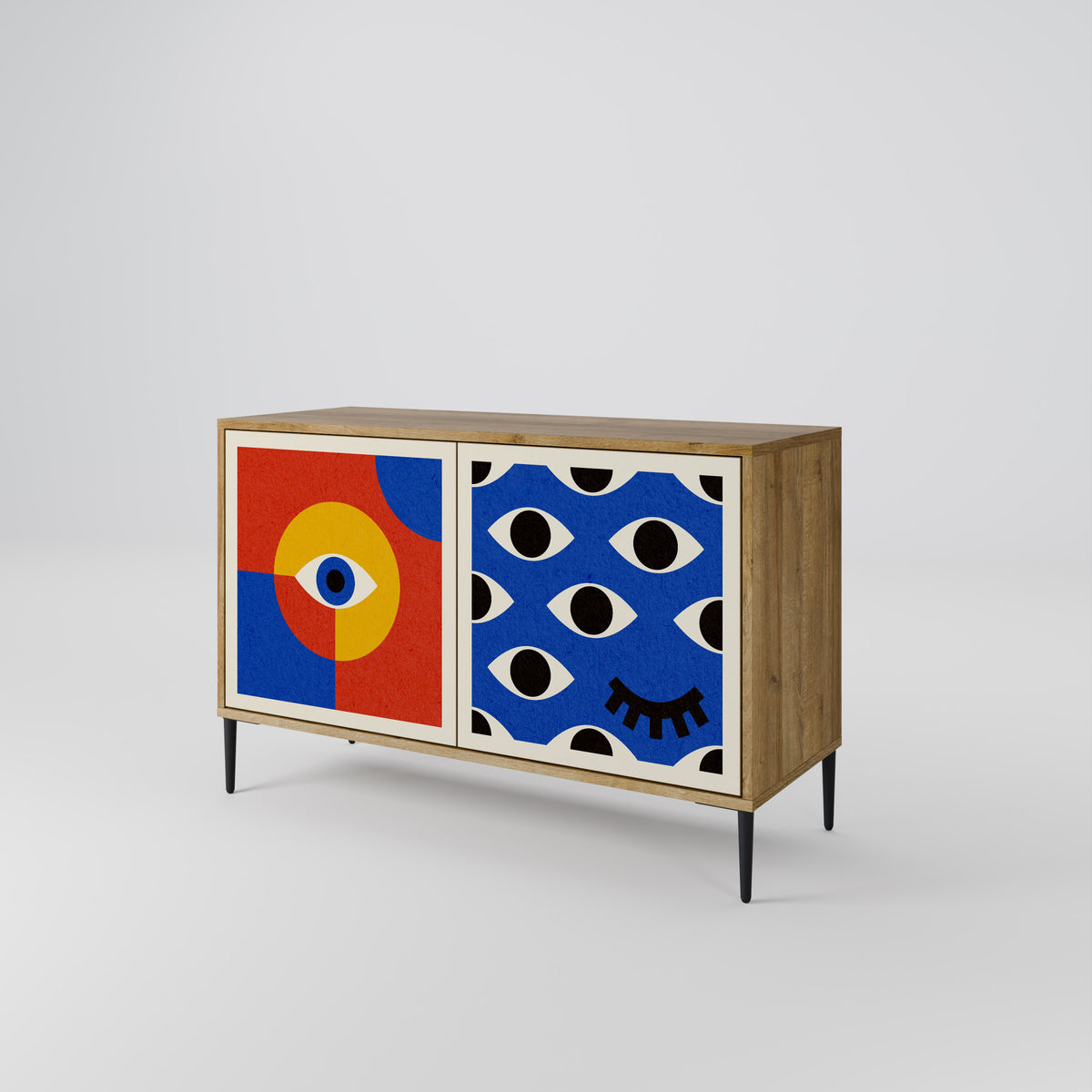 GEOMETRIC EYES 2-Door Sideboard
