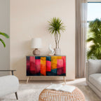 COLORFUL SOUNDS Skänk med två dörrar