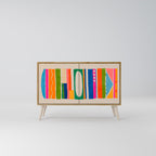 GEOMETRIC SHINE 2-Door Sideboard