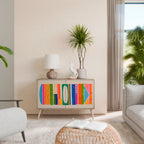 GEOMETRIC SHINE 2-Door Sideboard