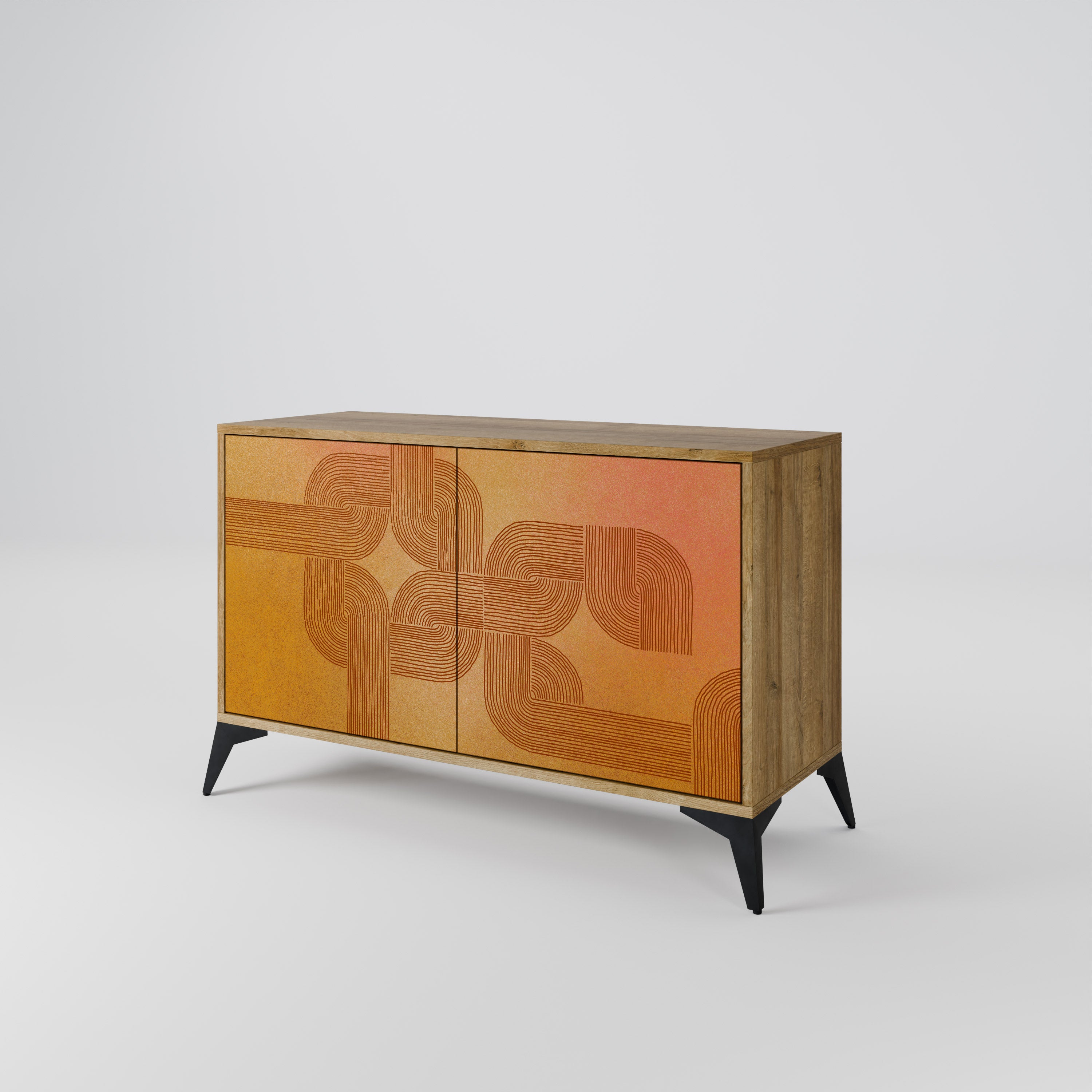 STRENGTHENING RELATION Skänk med två dörrar