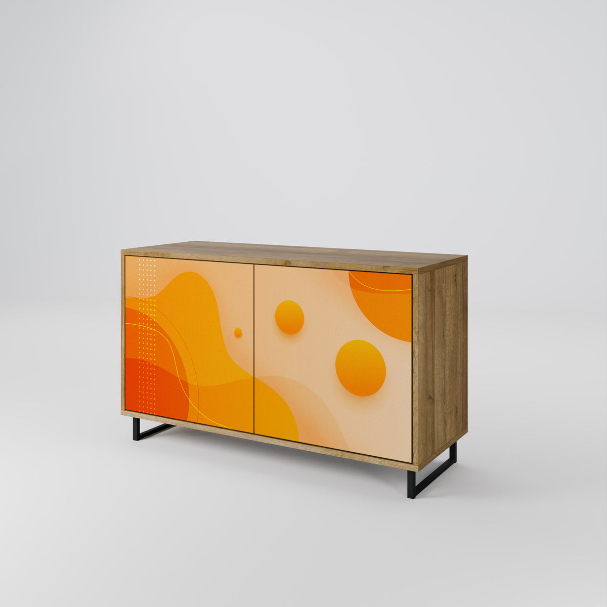 ORANGE ARRANGEMENT 2-Door Sideboard