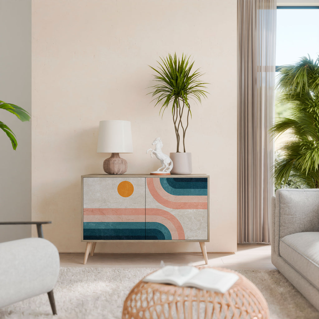 TWO HALVES Μπουφές 2-θυρών