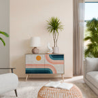 TWO HALVES Μπουφές 2-θυρών