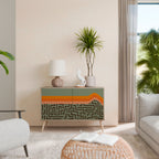 SIMPLE SOLUTIONS Skänk med två dörrar