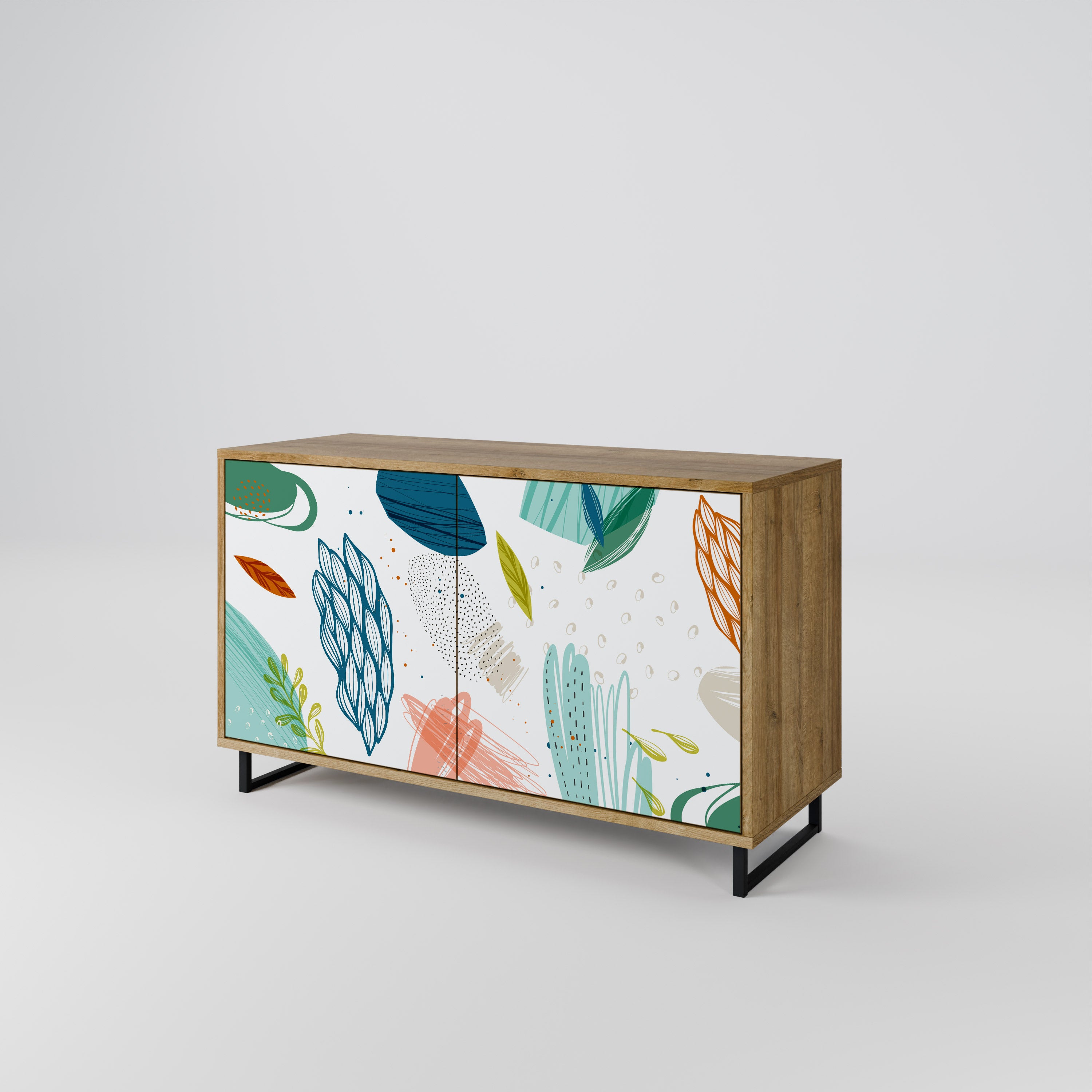 BOTANICAL HURRICANE 2-Door Sideboard