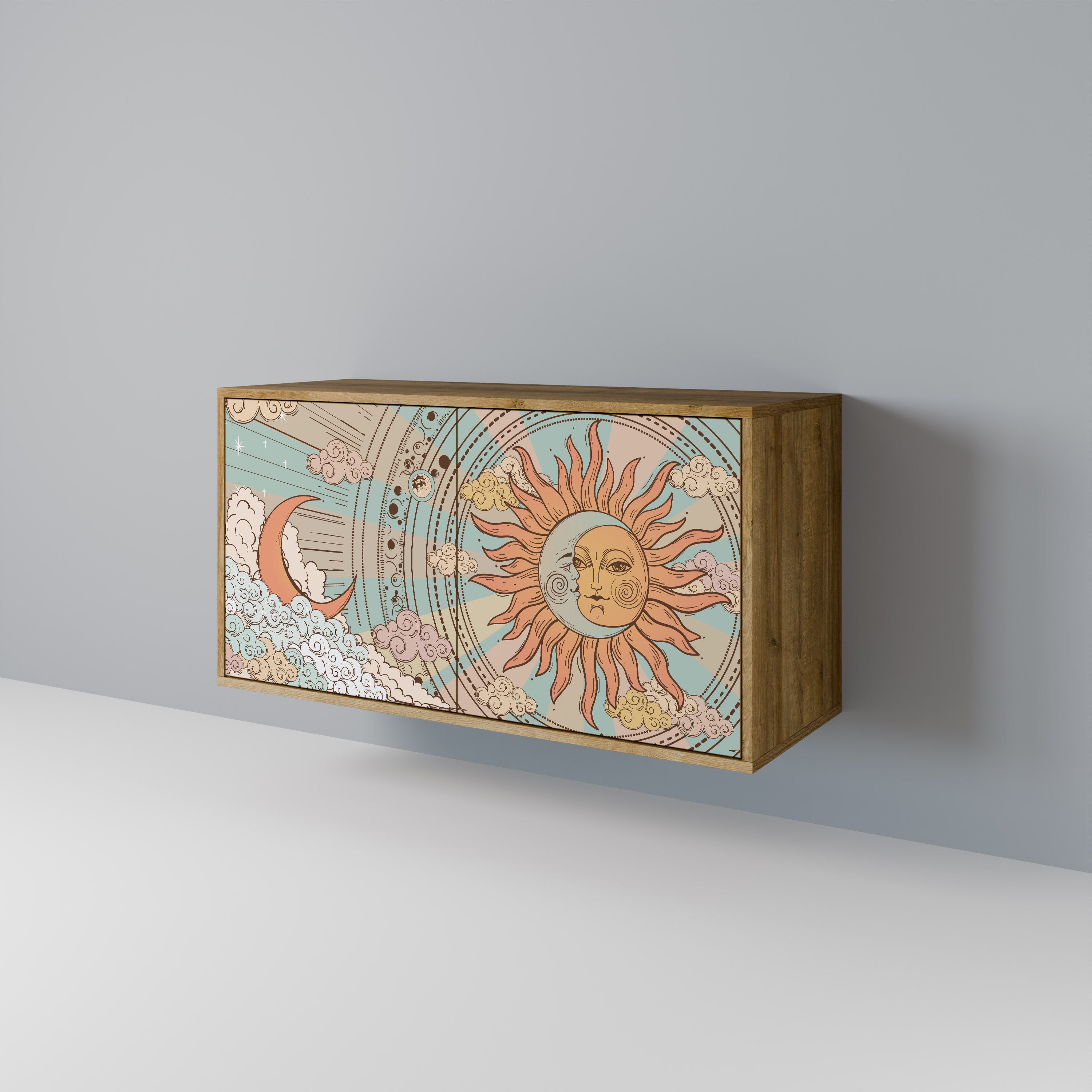 MYSTICAL STRUCTURE 2-türiges Sideboard