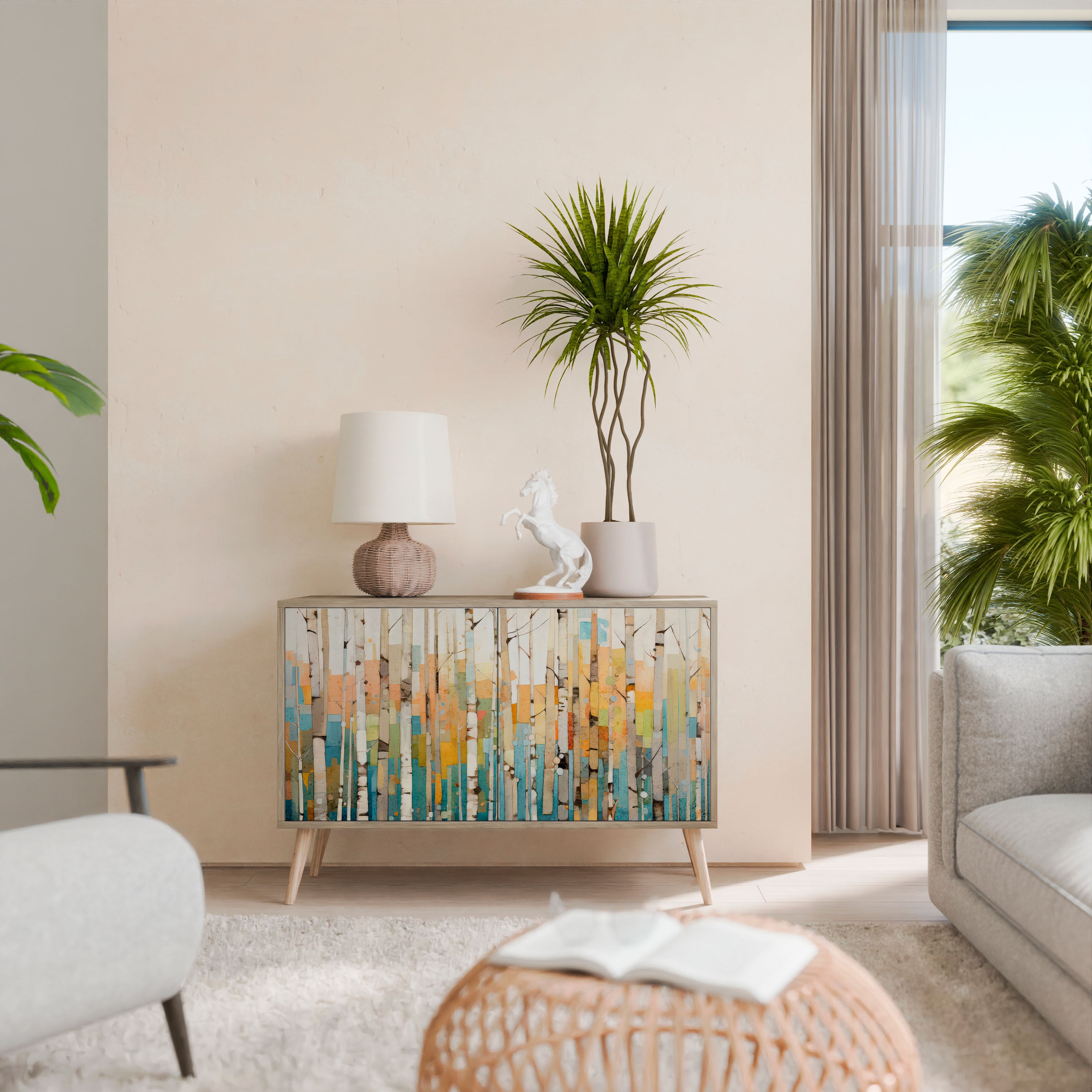 BIRCH KALEIDOSCOPE 2-türiges Sideboard