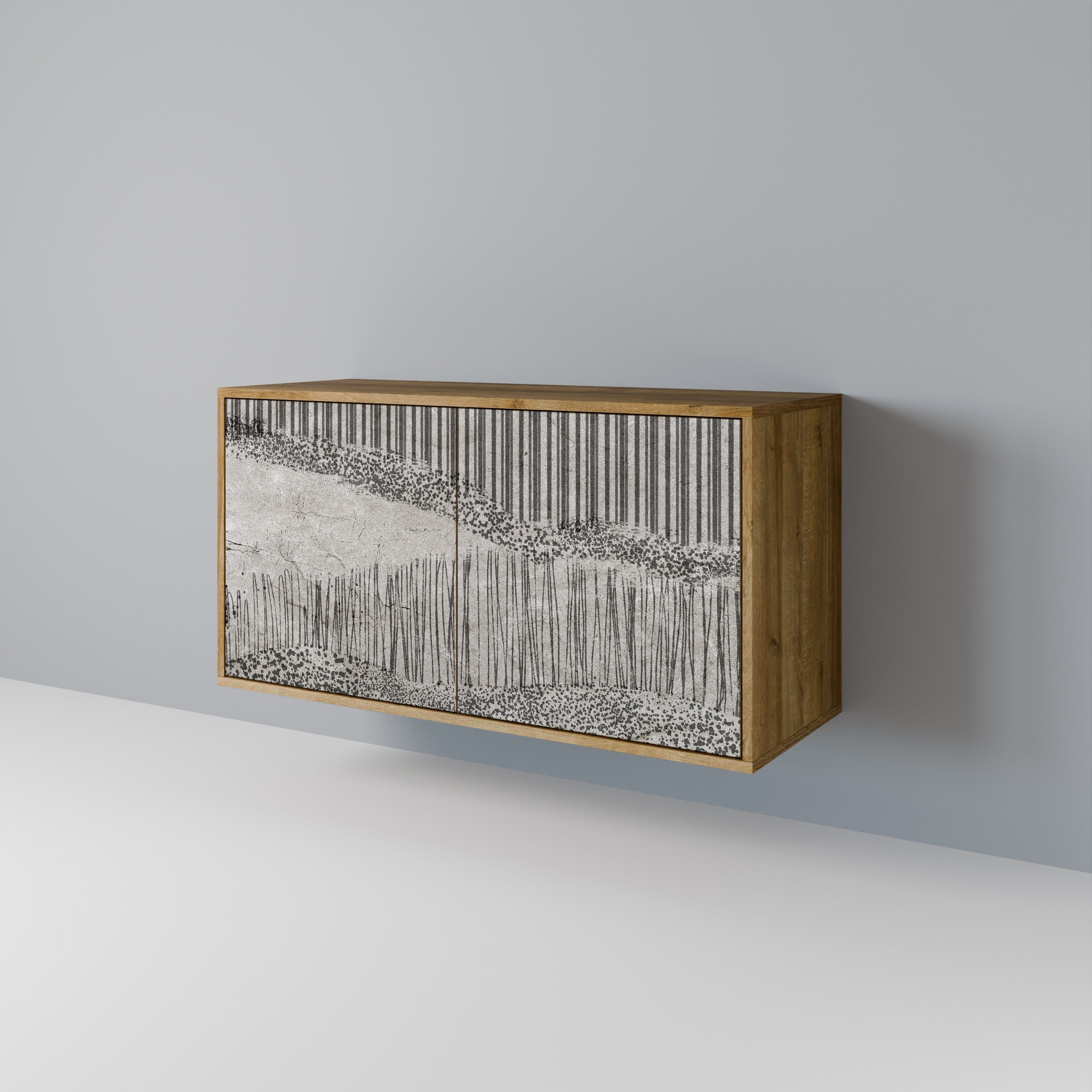 GRAIN LINES 2-türiges Sideboard